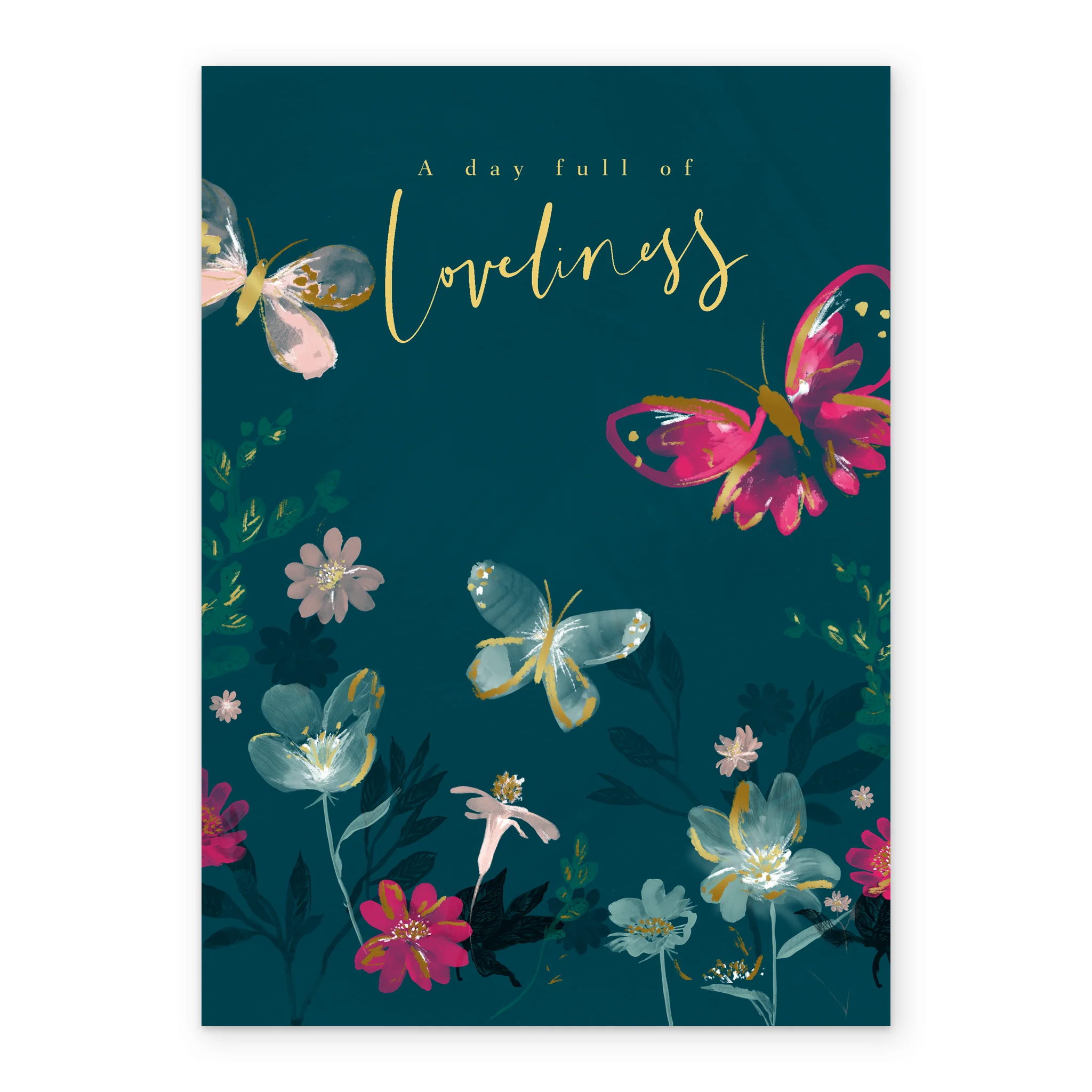 Personalised Illustrated Butterflies Birthday Card - Image 2