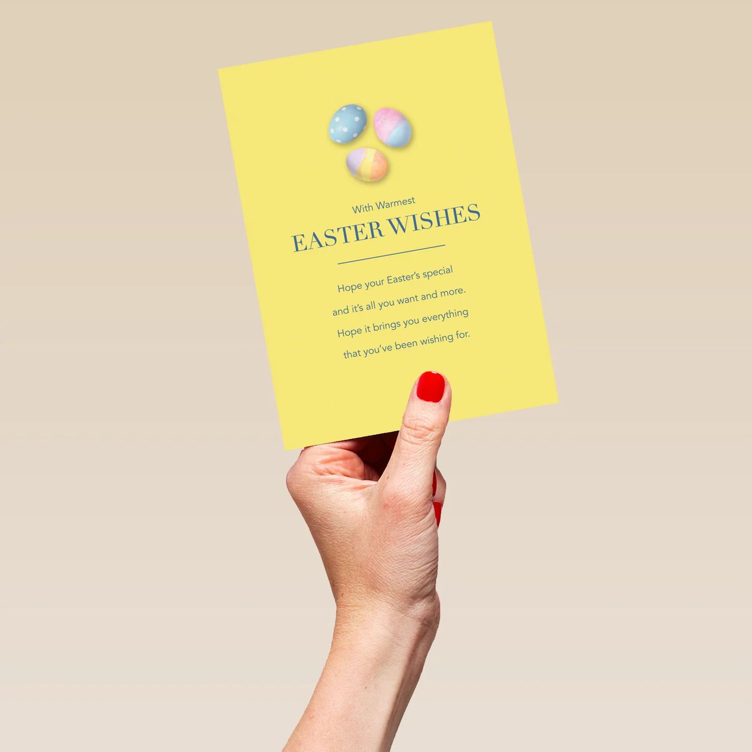 Personalised Illustrated Easter Message Card - Image 5