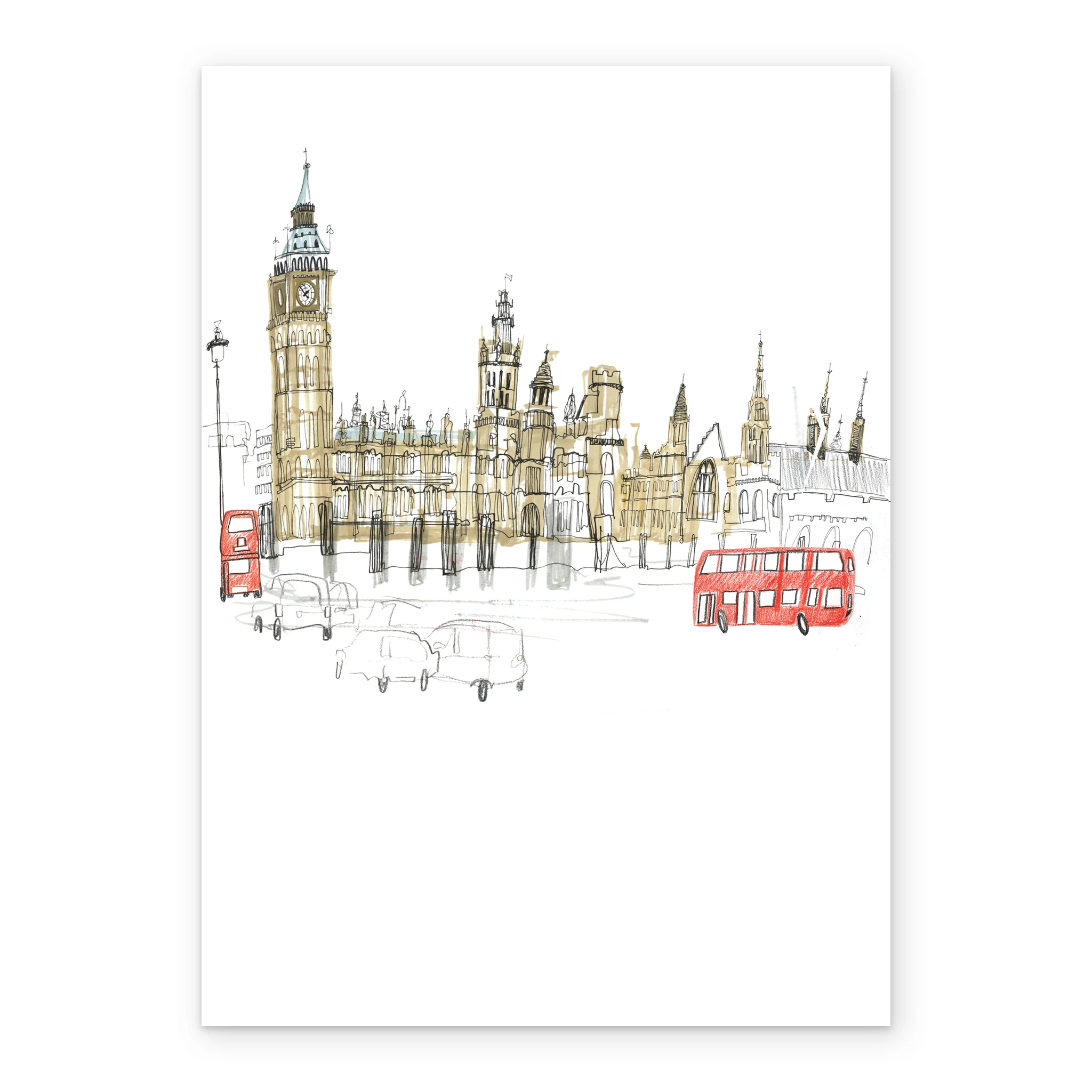 Personalised Illustration Of London Card - Image 2