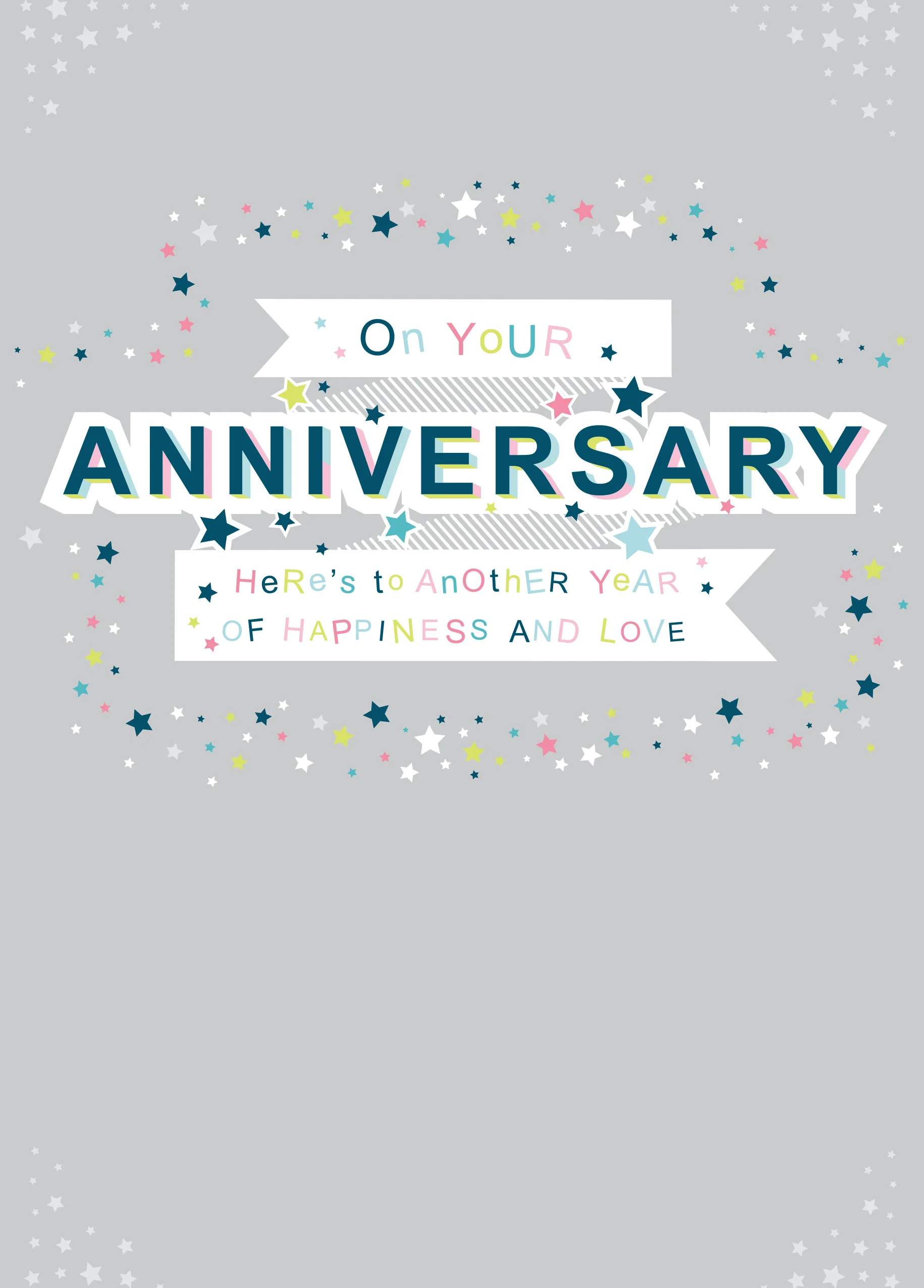 Personalised It's Your Anniversary Card