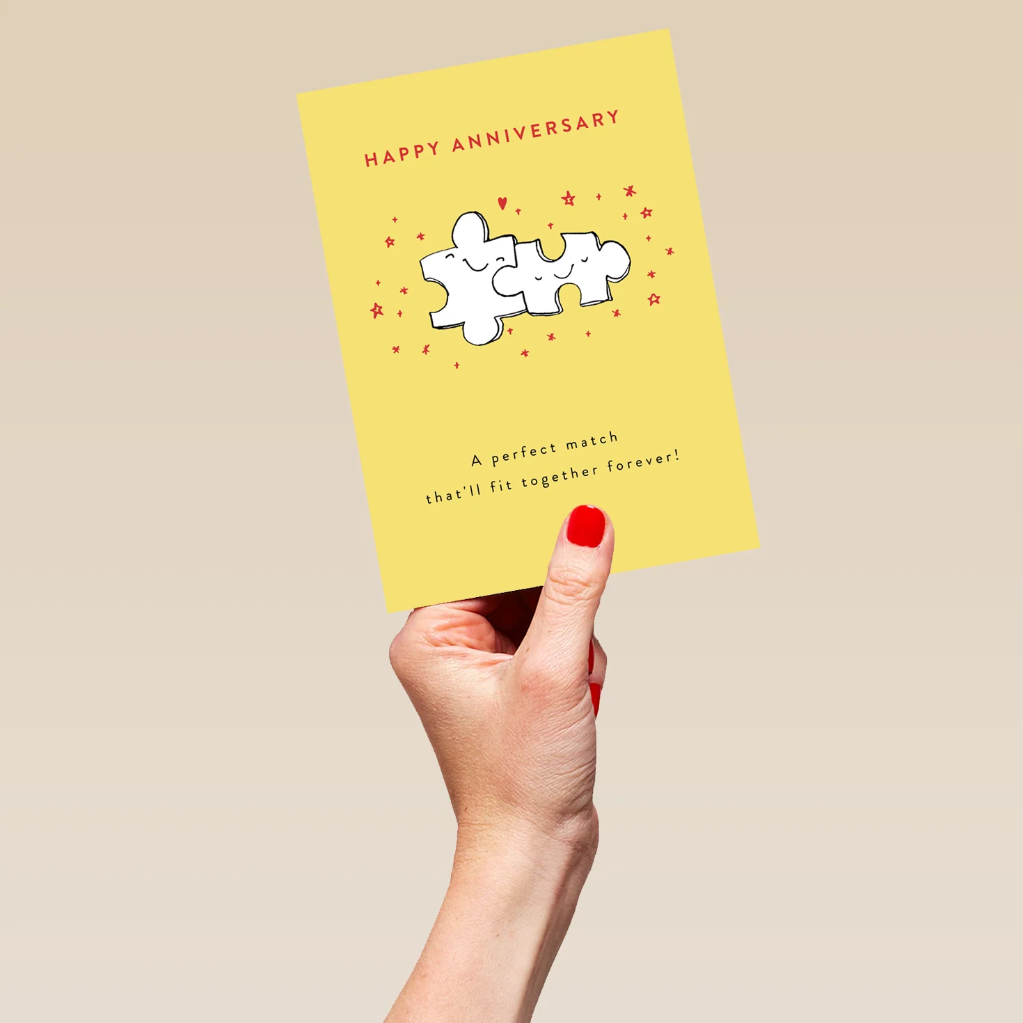 Personalised Jigsaw Anniversary Card - Image 5