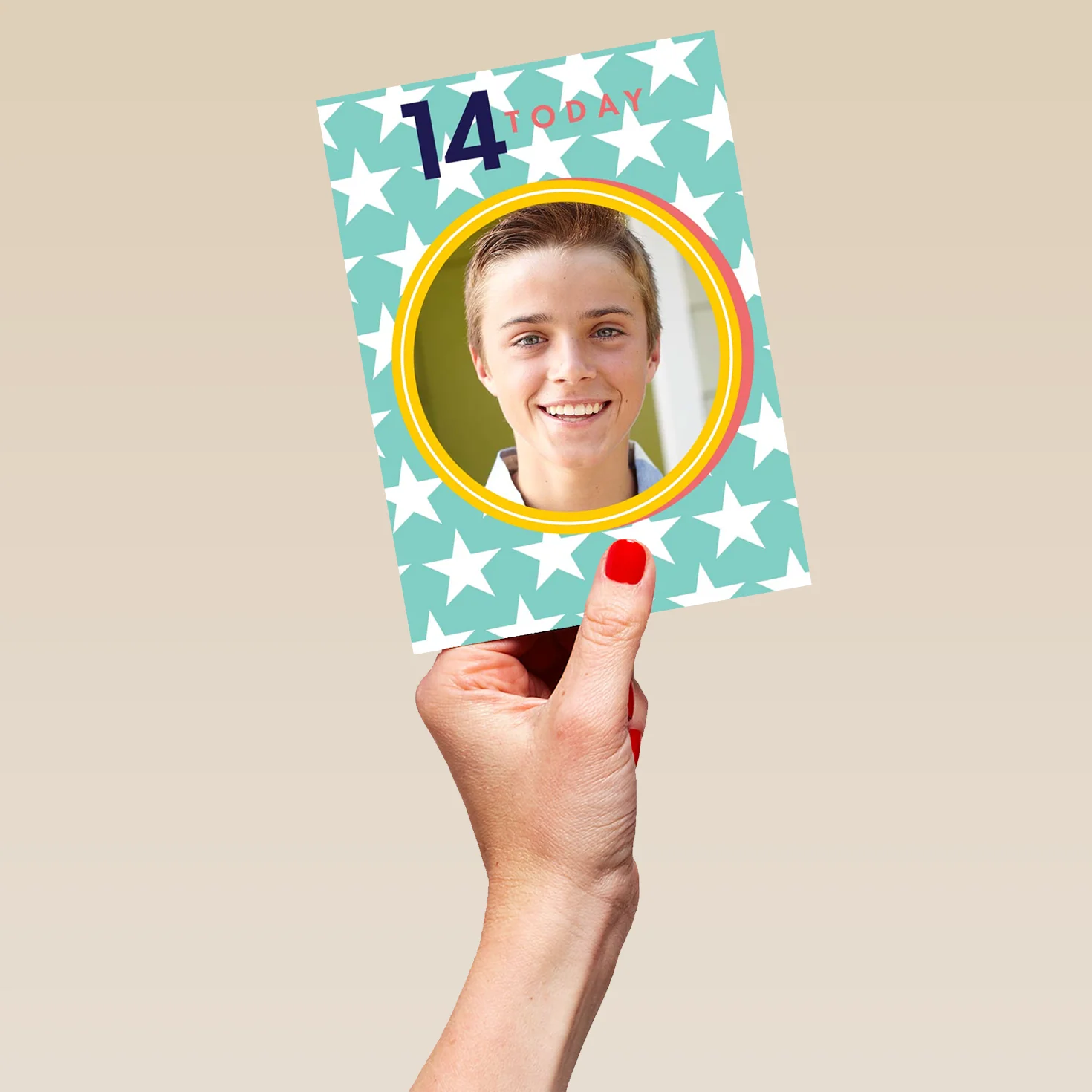 Personalised Kids Birthday 14 Today Card - Image 5