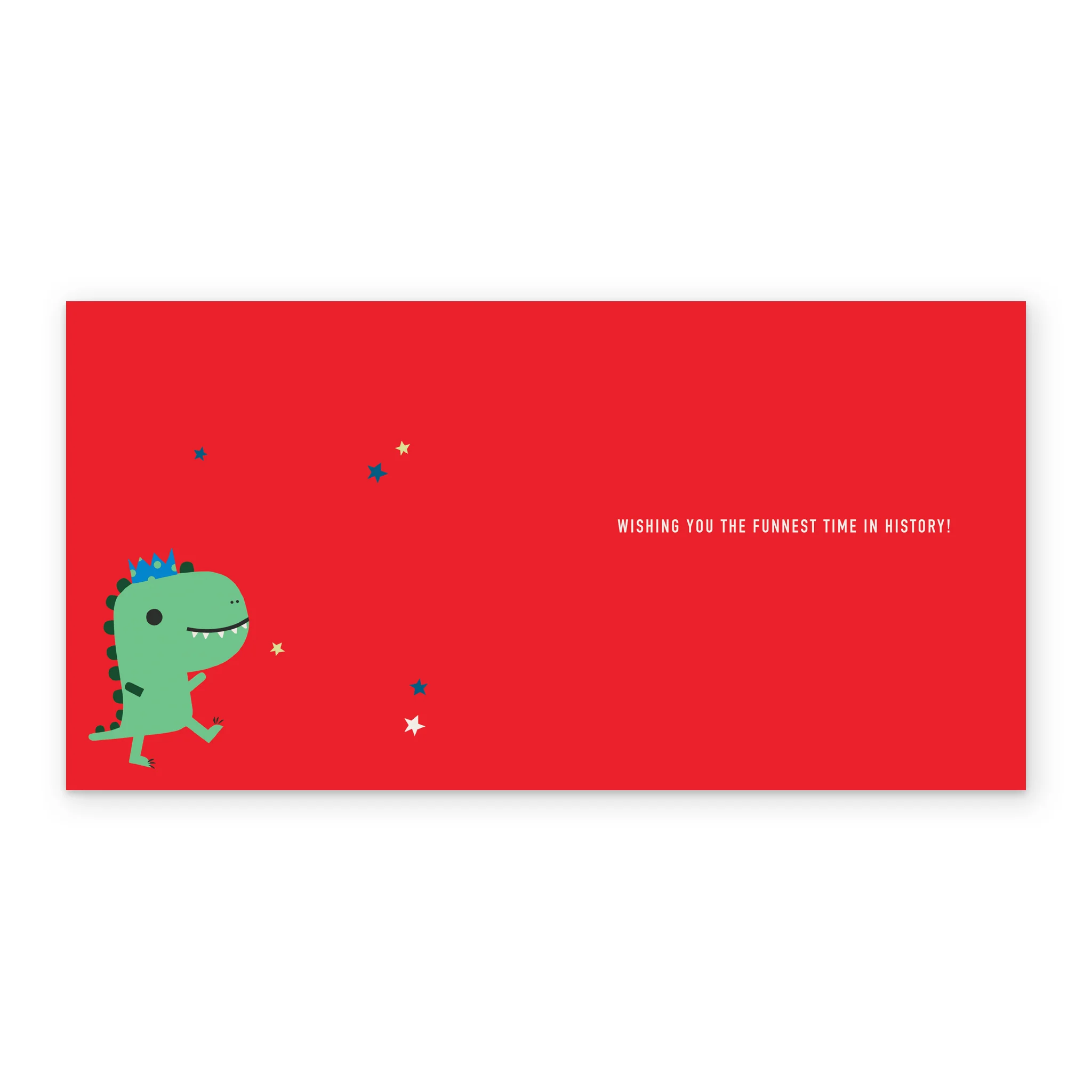 Personalised Kids Christmas Editable Dinosaurs Roarsome Card - Image 3