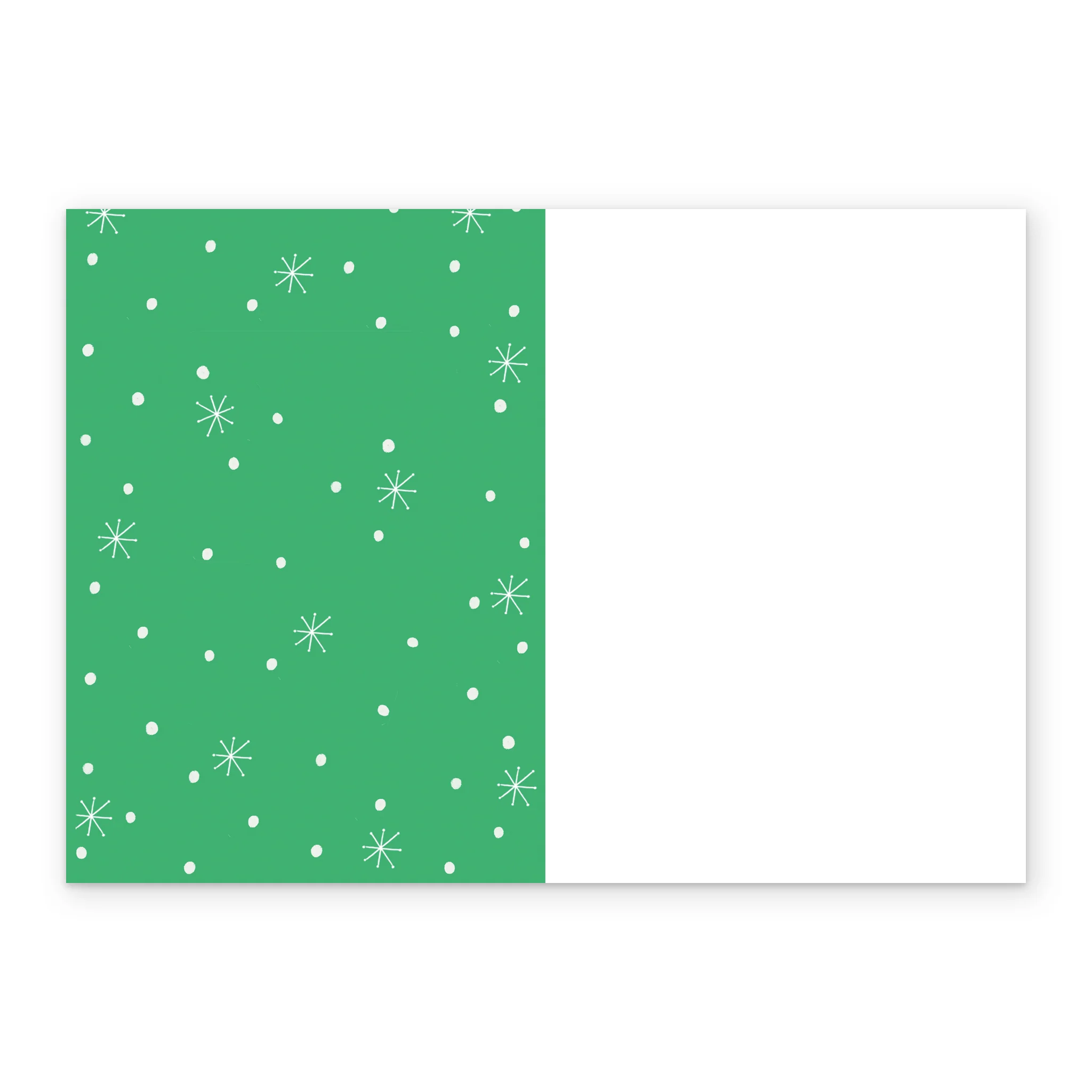 Personalised Kids Christmas Snowman Rainbow Cute Card - Image 3
