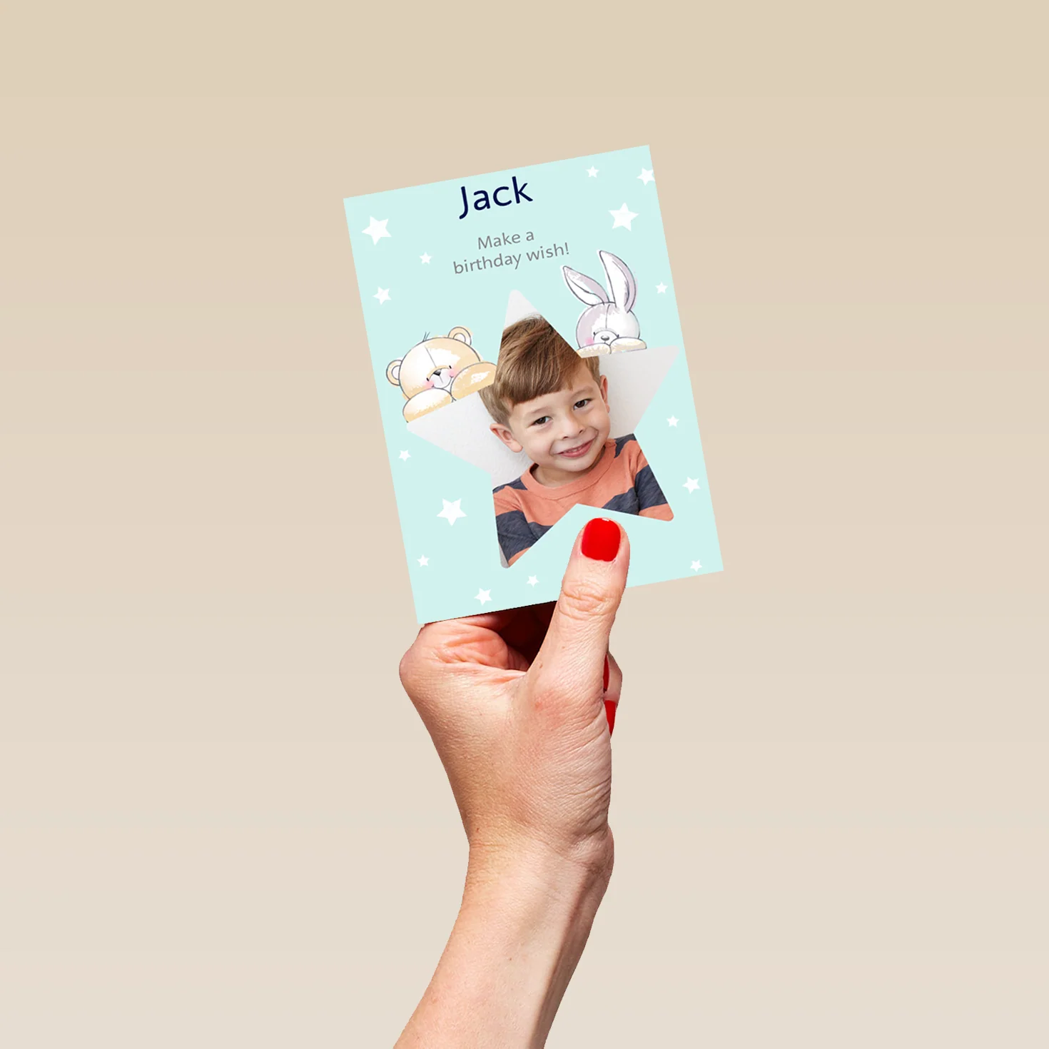 Personalised Kids Cute Photo Birthday Card - Image 4