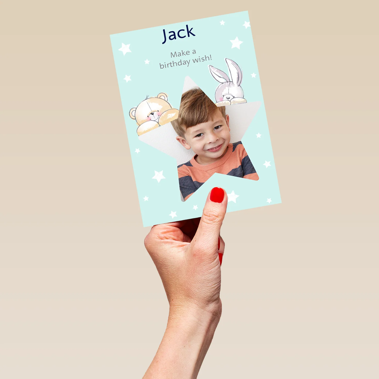 Personalised Kids Cute Photo Birthday Card - Image 5