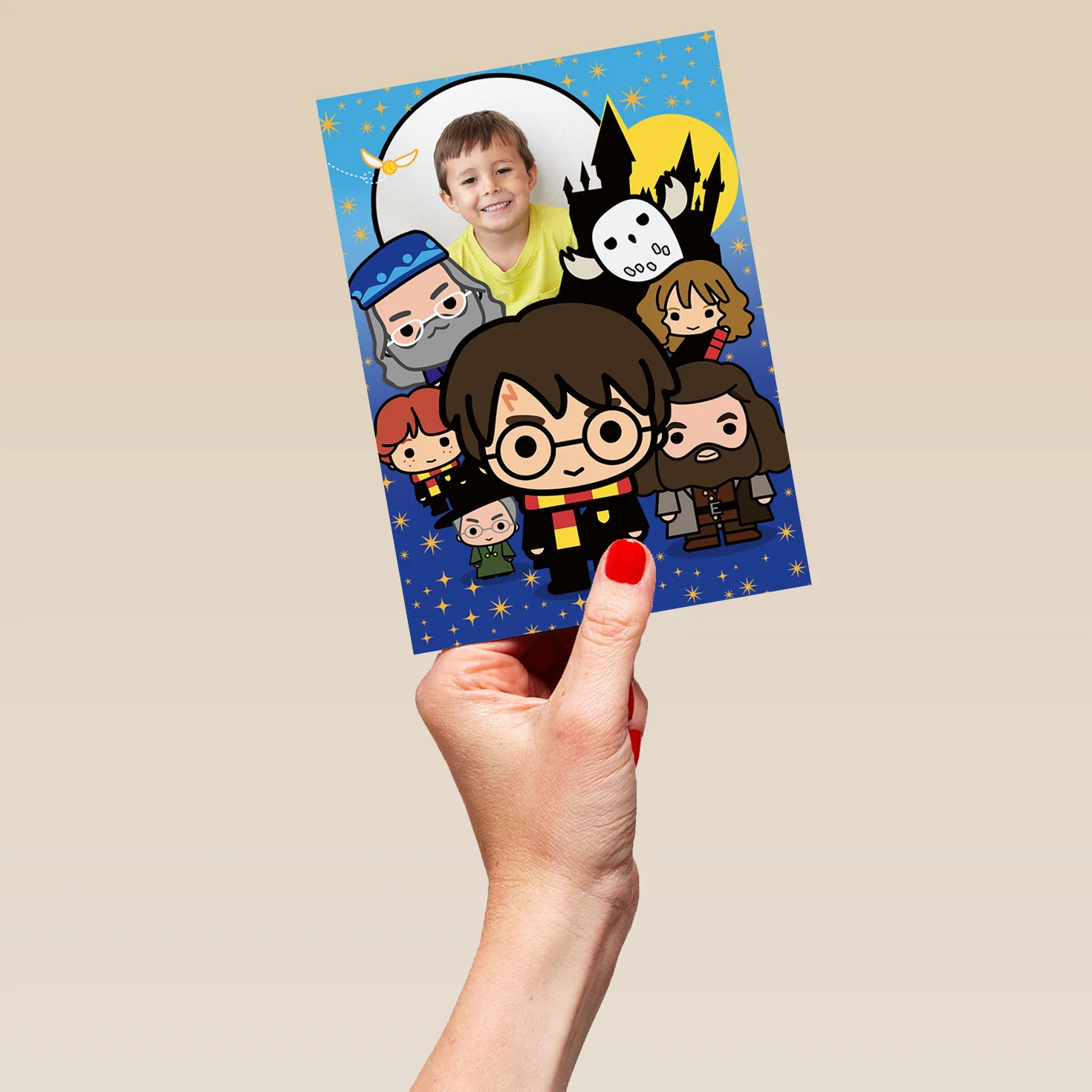 Personalised Kids Harry Potter™ Photo Birthday Card - Image 5