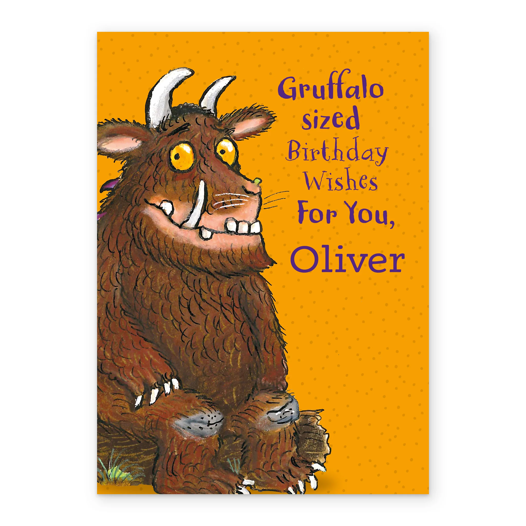 Personalised Kids' The Gruffalo Birthday Card - Image 2