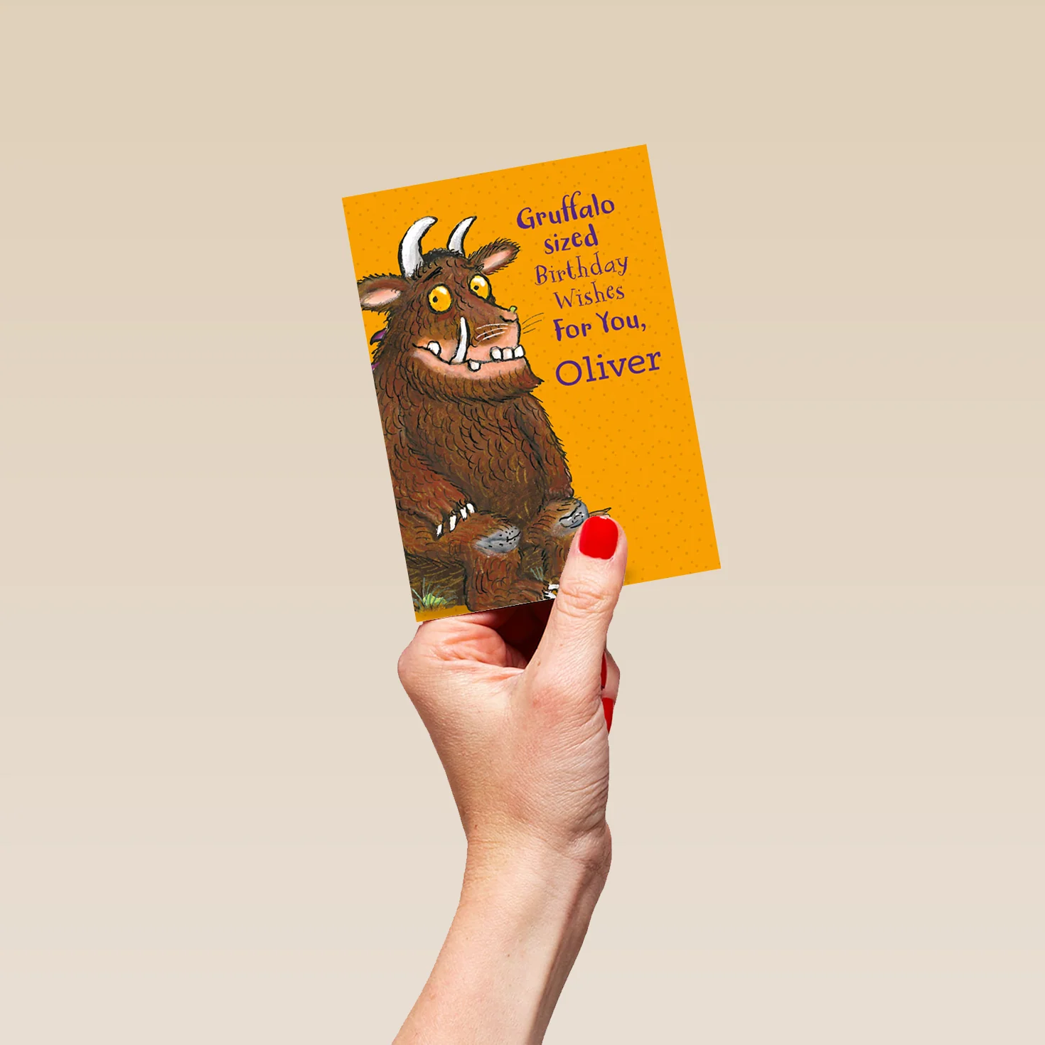 Personalised Kids' The Gruffalo Birthday Card - Image 4