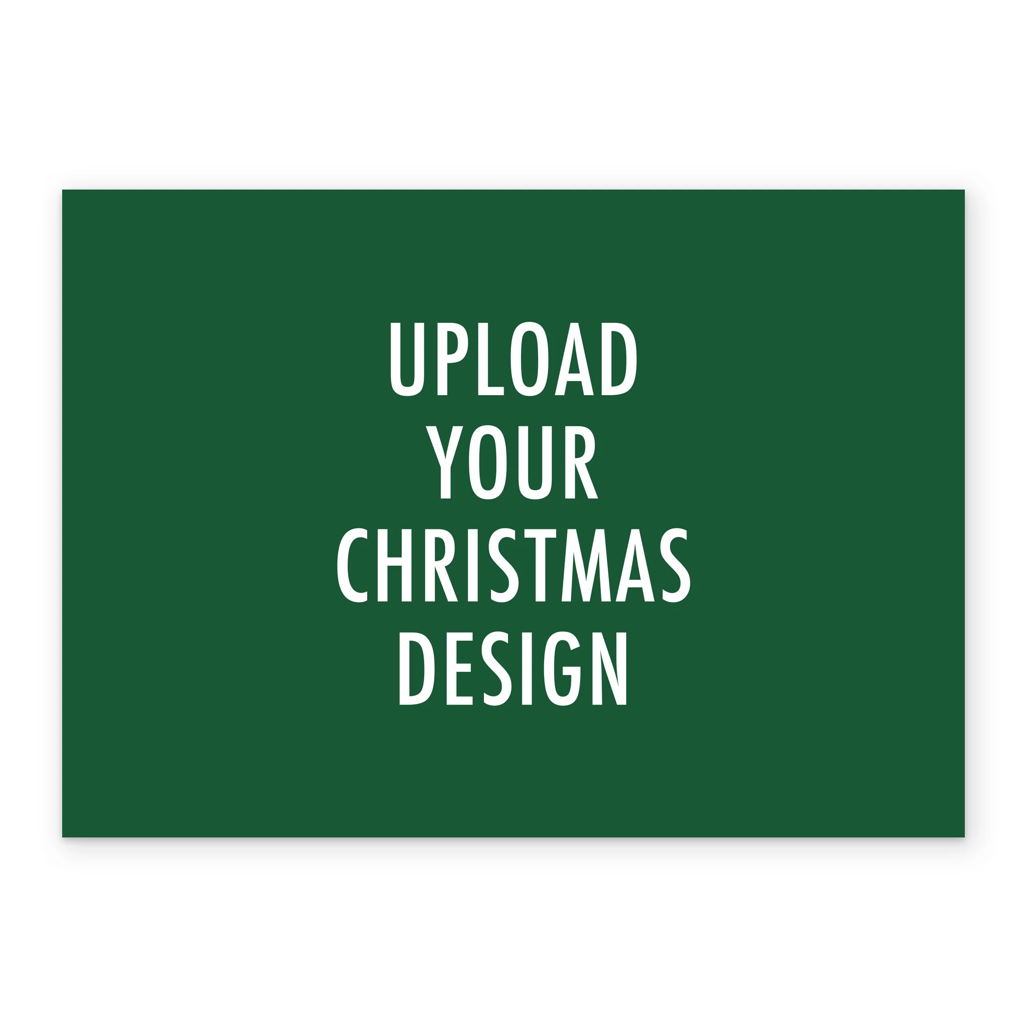Personalised Landscape Create-Your-Own Photo Christmas Card - Image 2