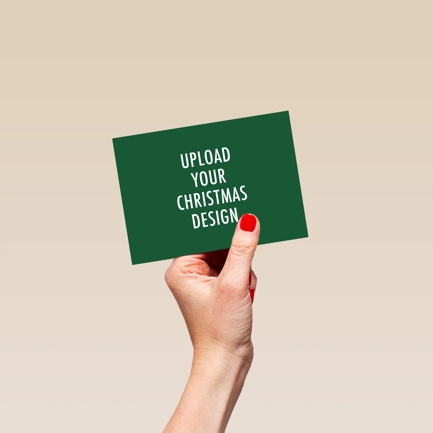 Personalised Landscape Create-Your-Own Photo Christmas Card - Image 4
