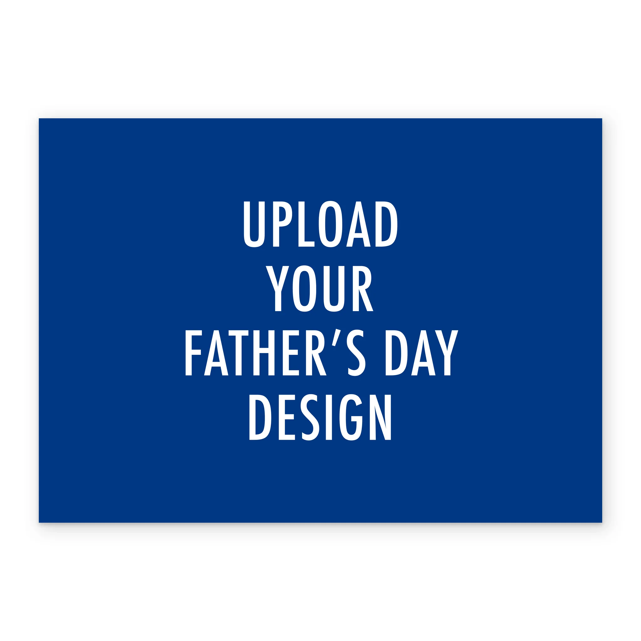 Personalised Landscape Create-Your-Own Photo Father's Day Card - Image 2