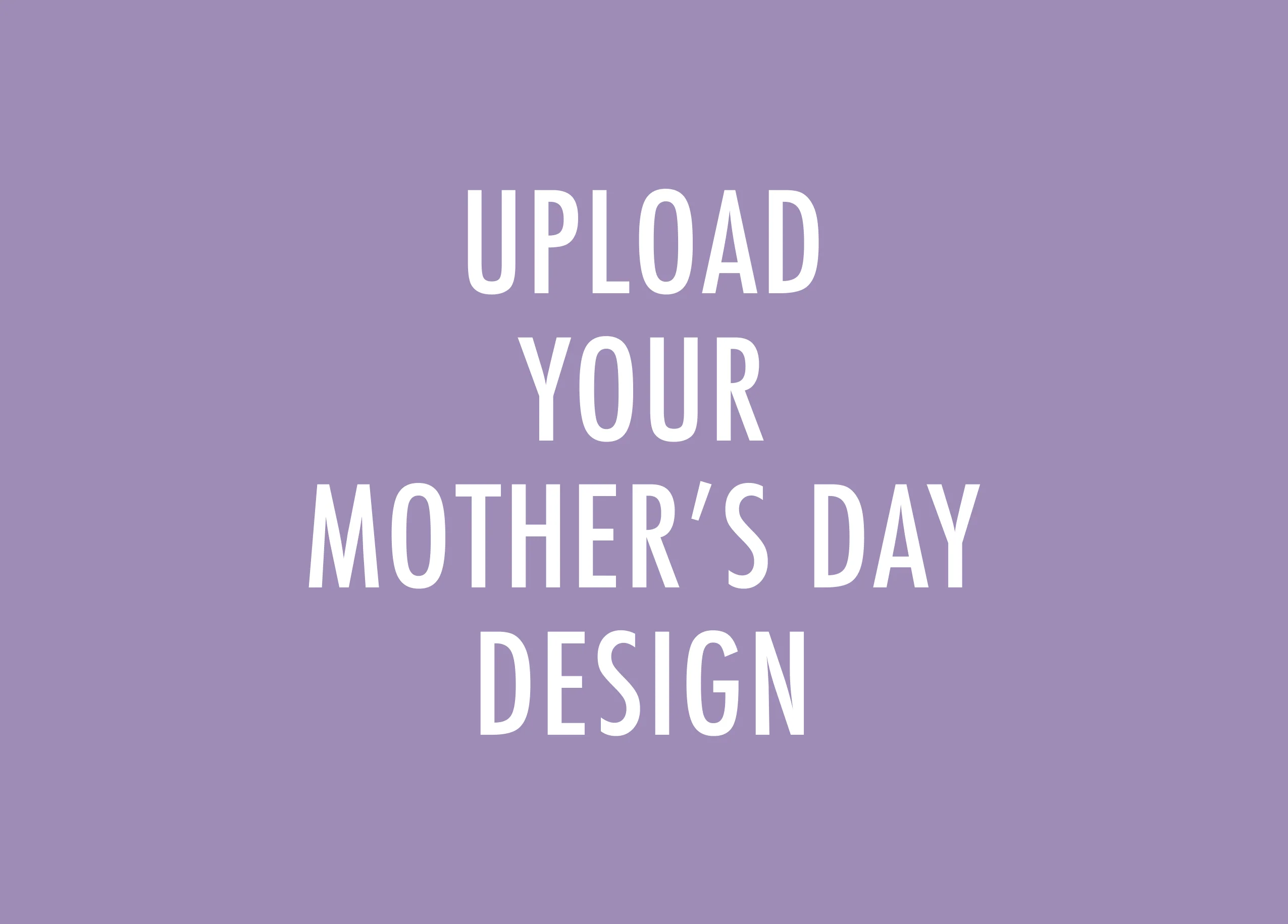 Personalised Landscape Create-Your-Own Photo Mother's Day Card