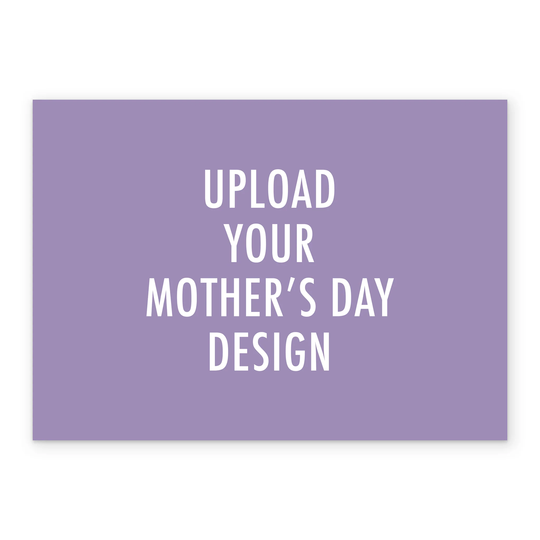 Personalised Landscape Create-Your-Own Photo Mother's Day Card - Image 2