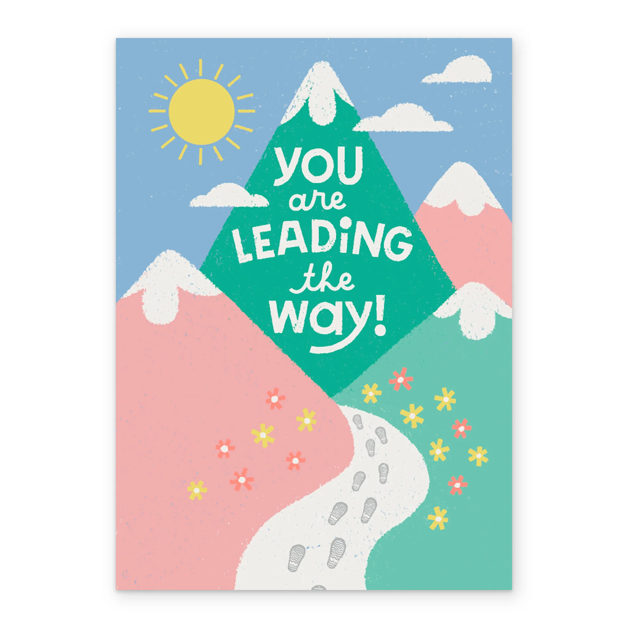 Personalised Leading the Way Encouragement Card - Image 2