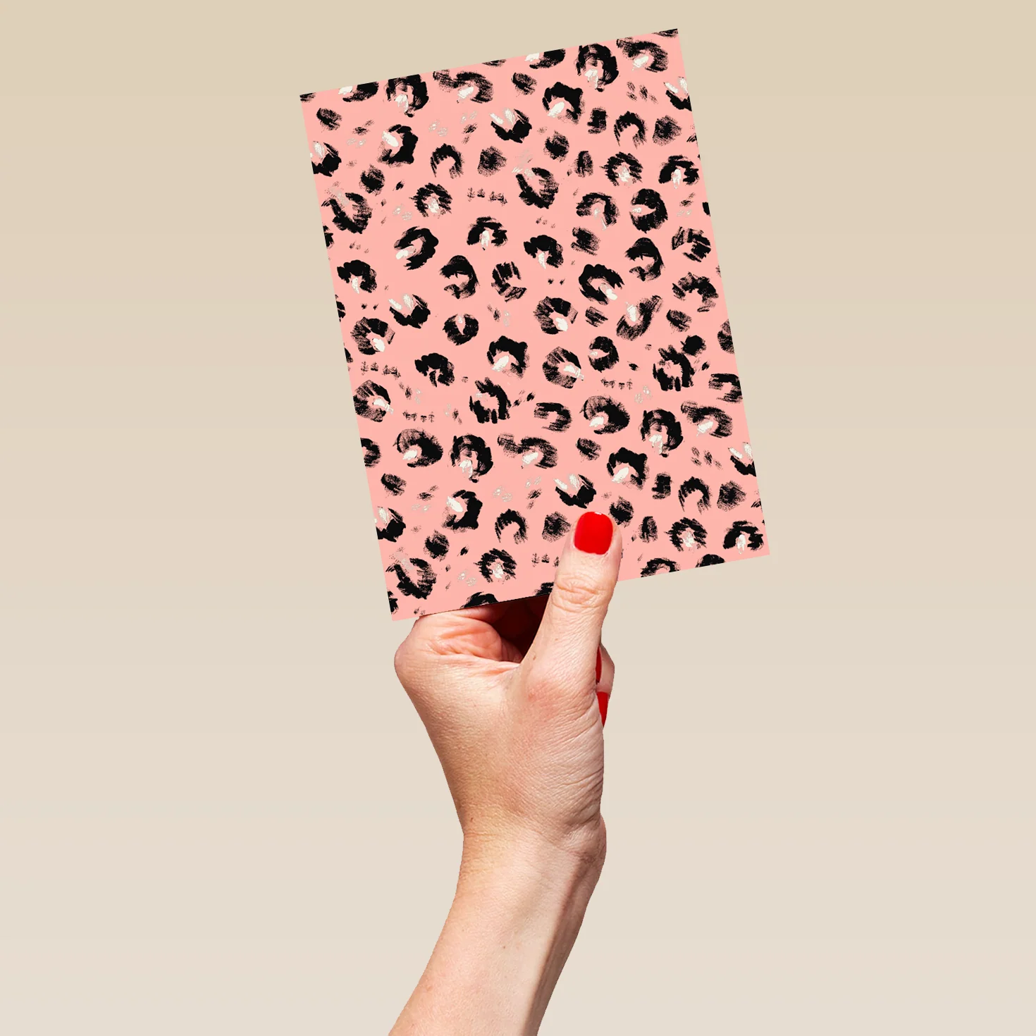 Personalised Leopard Print Pattern Card - Image 5