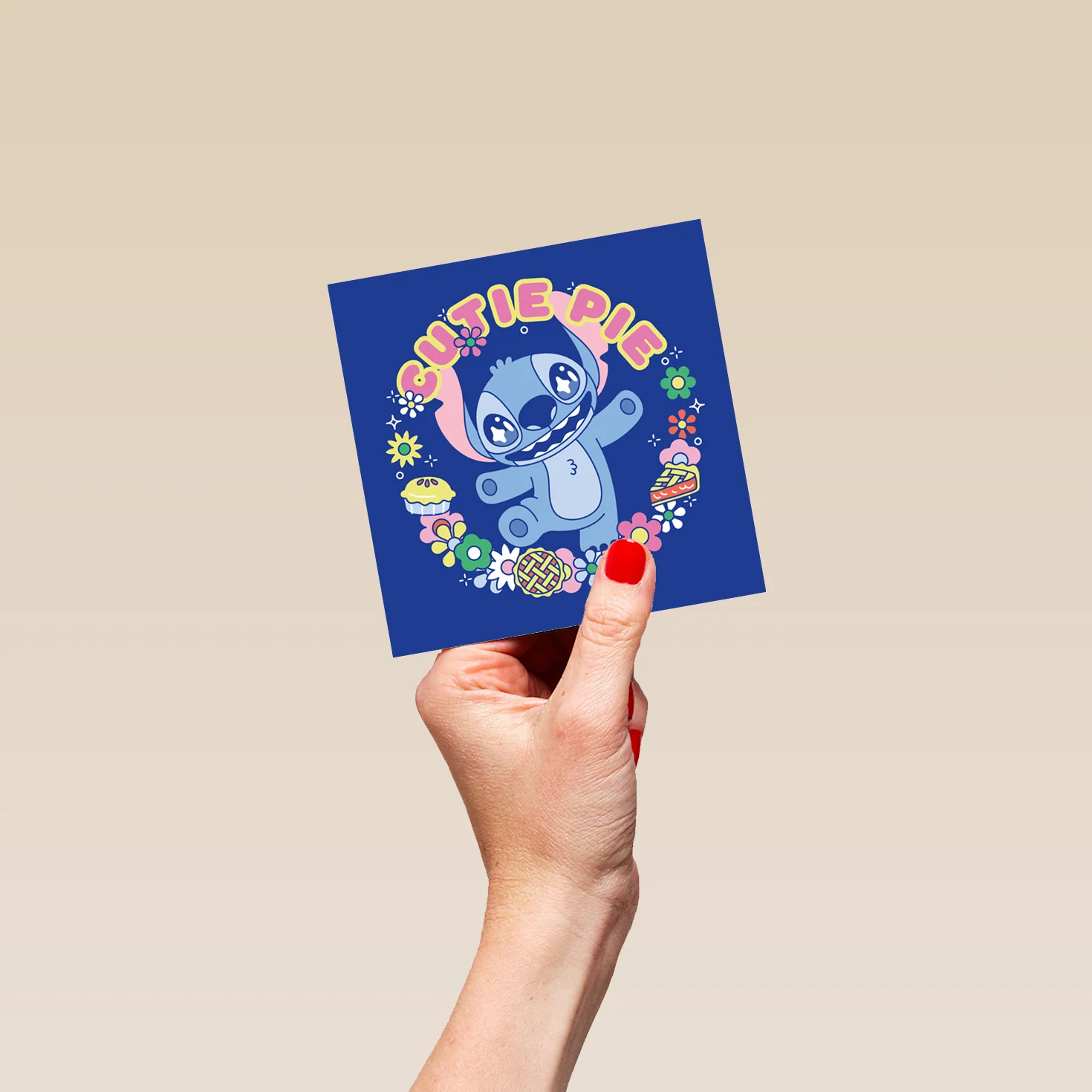 Personalised Lilo & Stitch Cutie Pie Greeting Card - Image 4