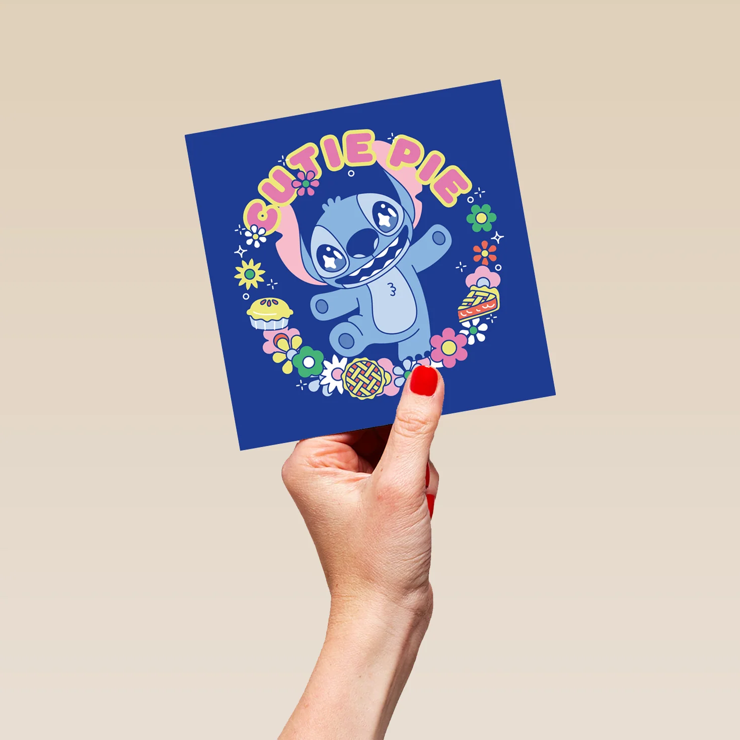 Personalised Lilo & Stitch Cutie Pie Greeting Card - Image 5