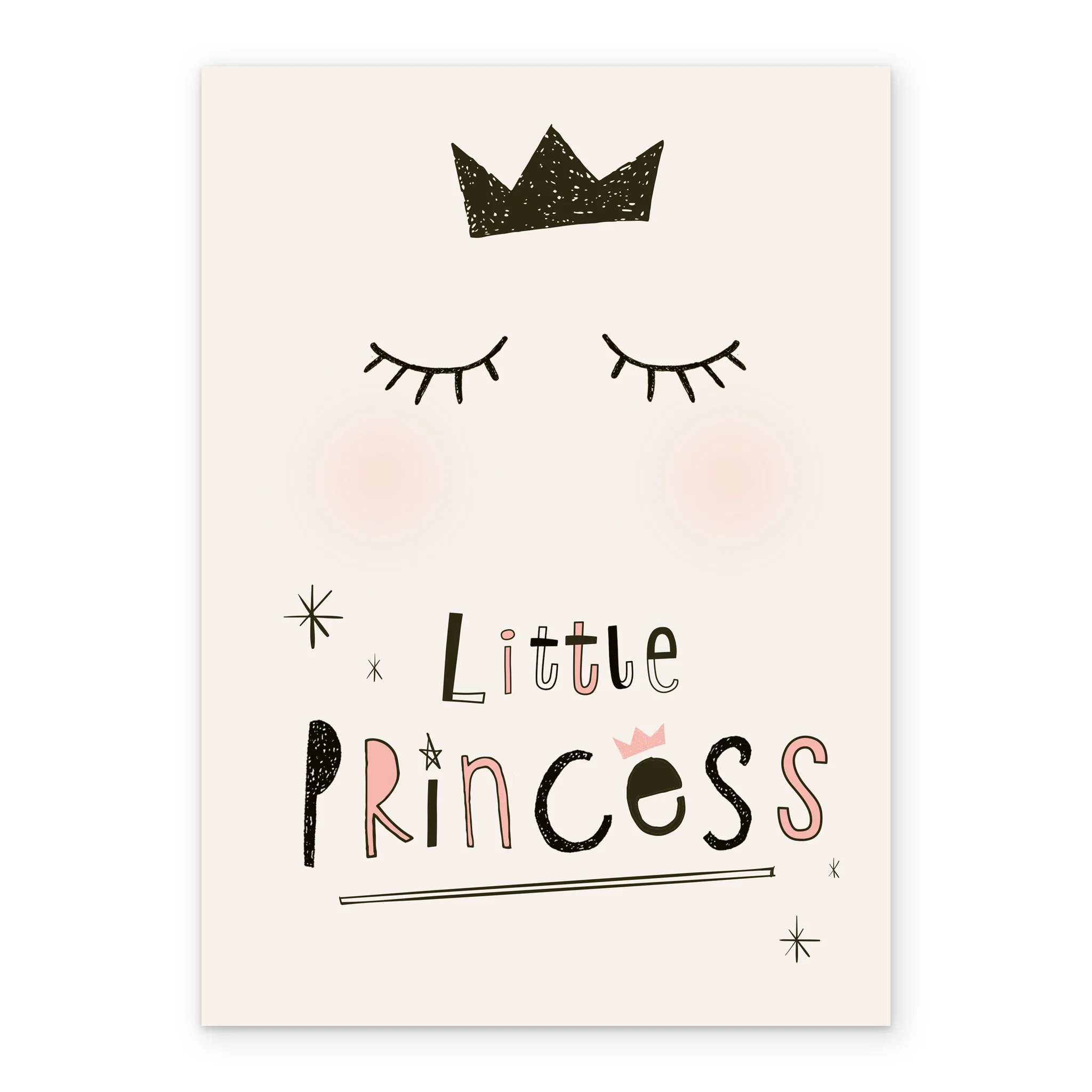 Personalised Little Princess Birthday Card For Kids - Image 2