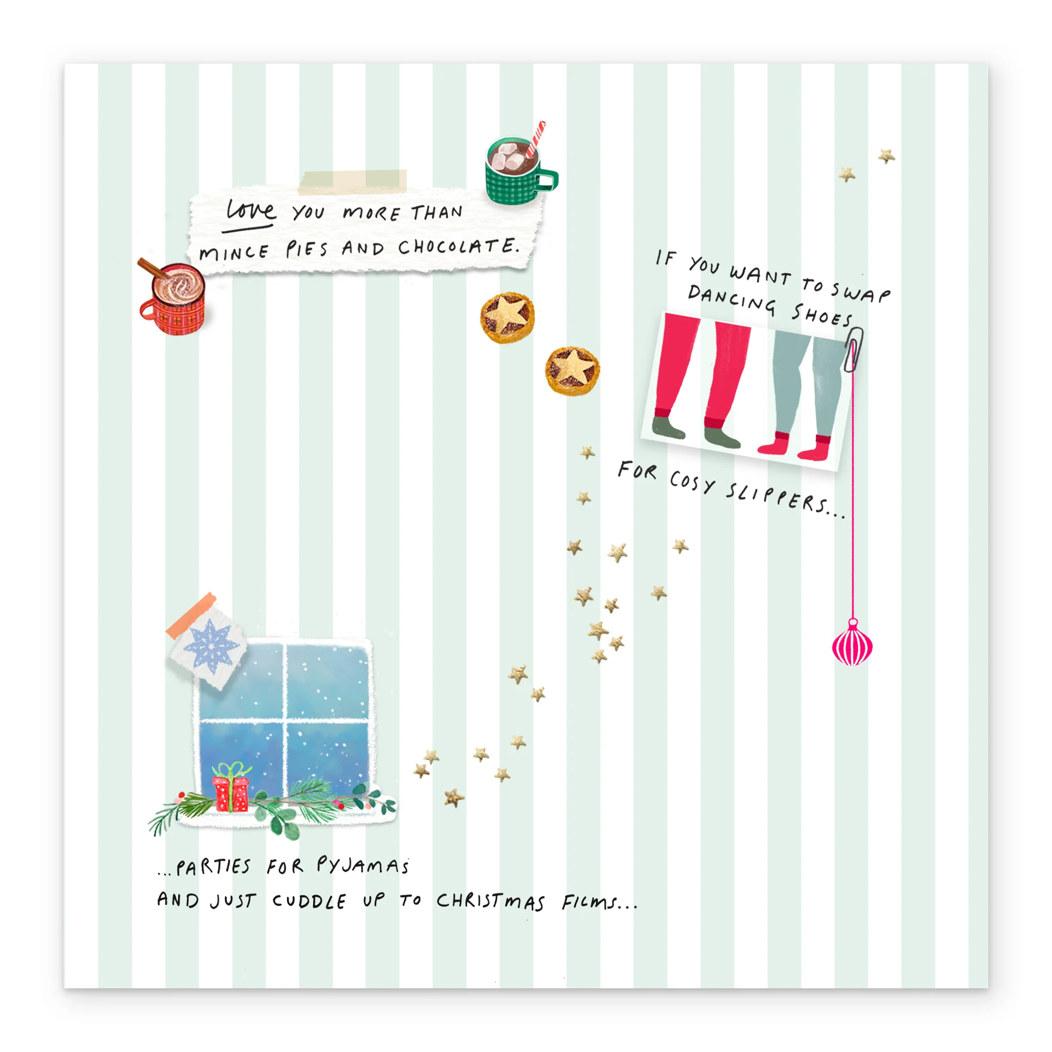 Personalised Maggie's 'Living with Cancer' Friend to Friend Charity Christmas Card - Image 2
