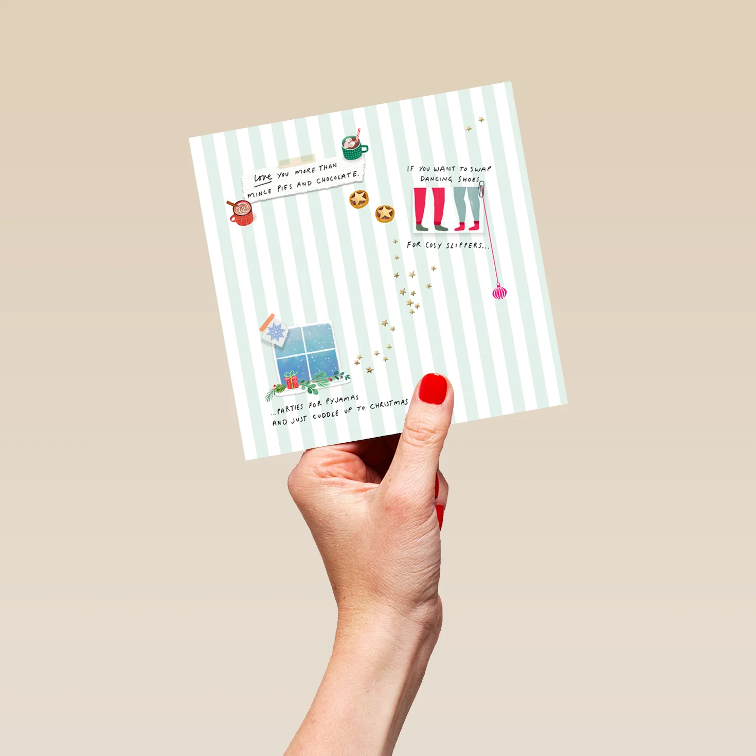 Personalised Maggie's 'Living with Cancer' Friend to Friend Charity Christmas Card - Image 5