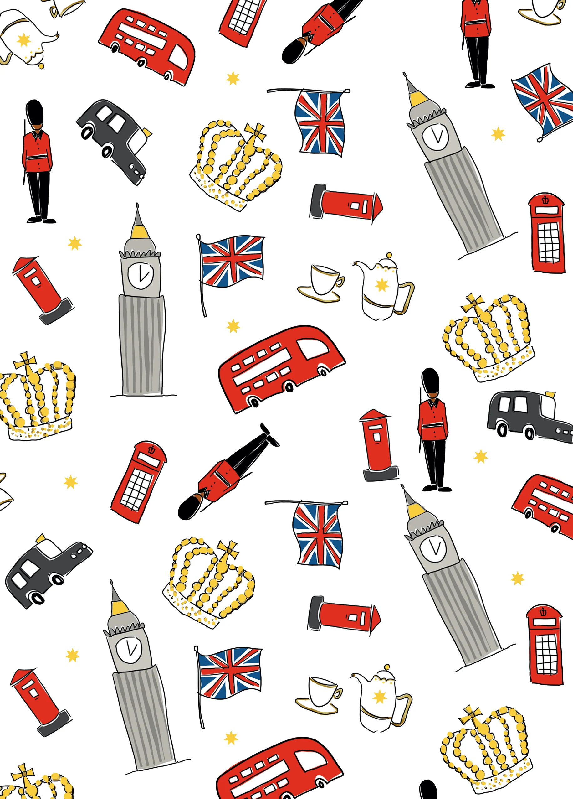 Personalised London Theme Big Ben Design Card
