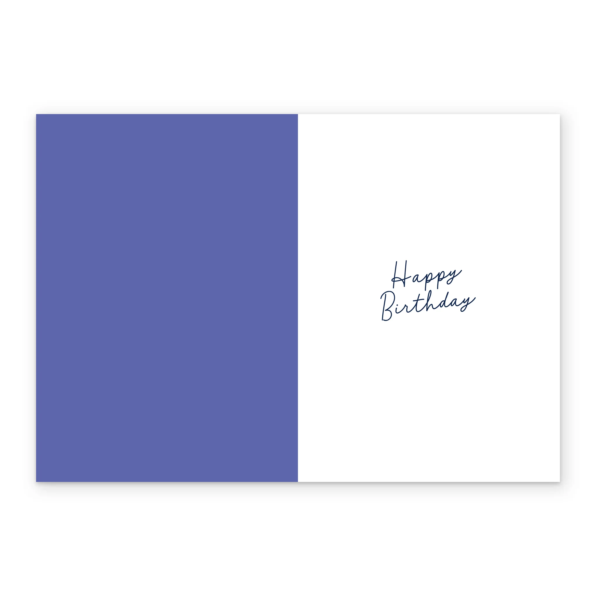Personalised Loose Floral 'Just For You' Birthday Card - Image 3