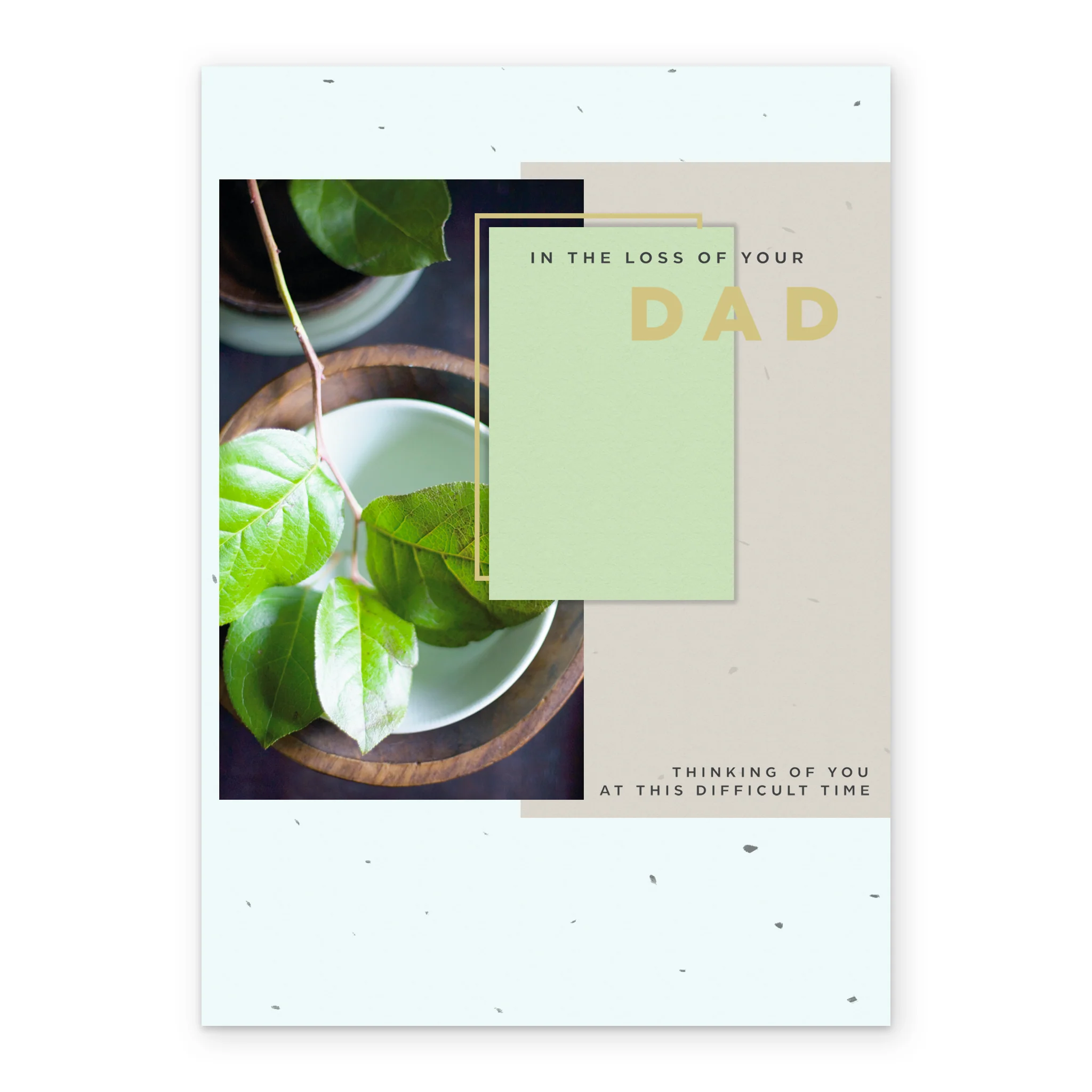 Personalised Loss of Dad Sympathy Card - Image 2
