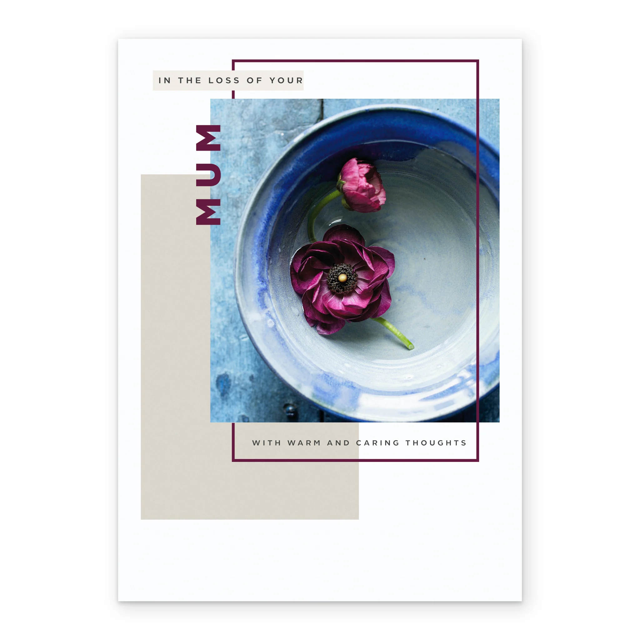 Personalised Loss of Mum Sympathy Card - Image 2