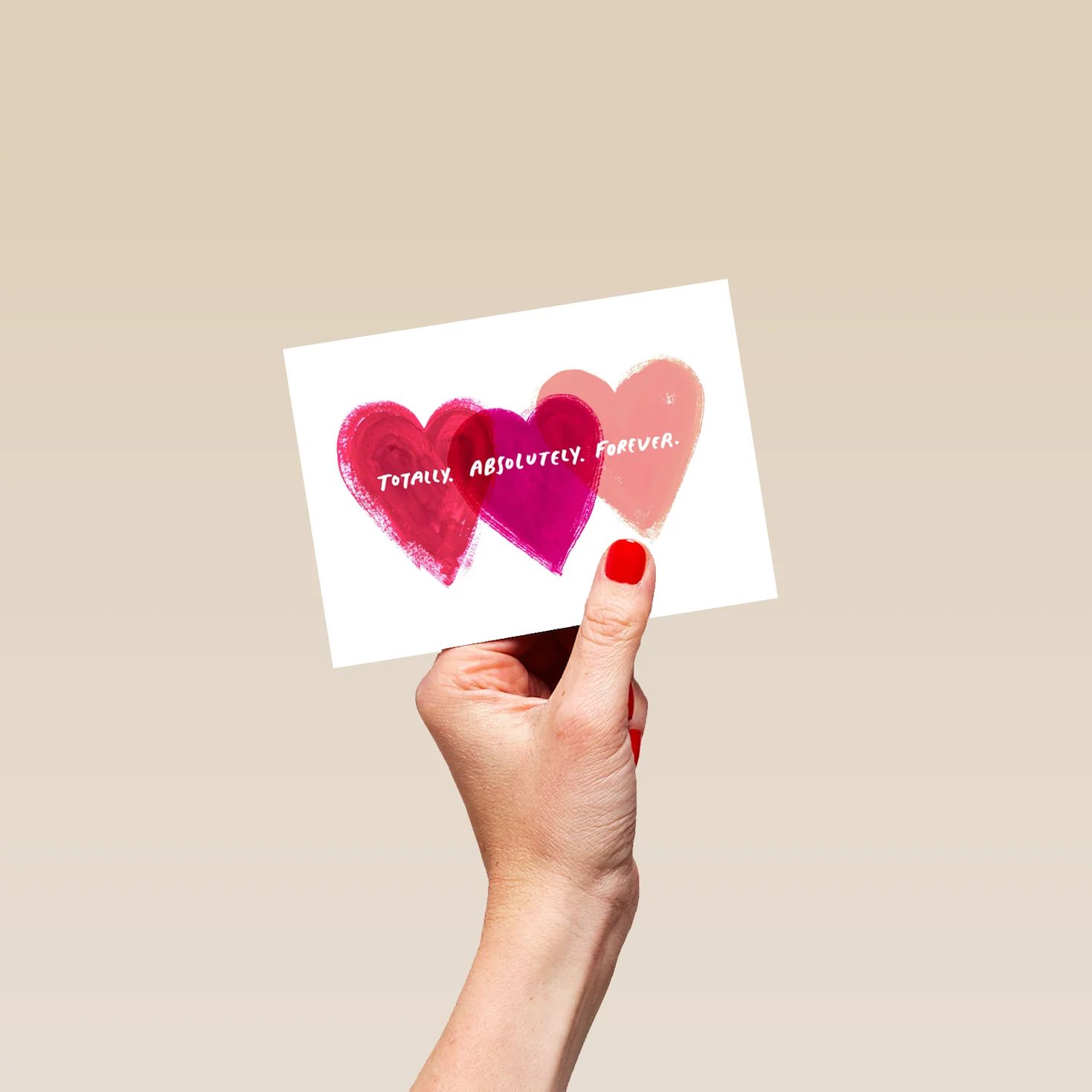 Personalised Lots Of Hearts For You Card - Image 4