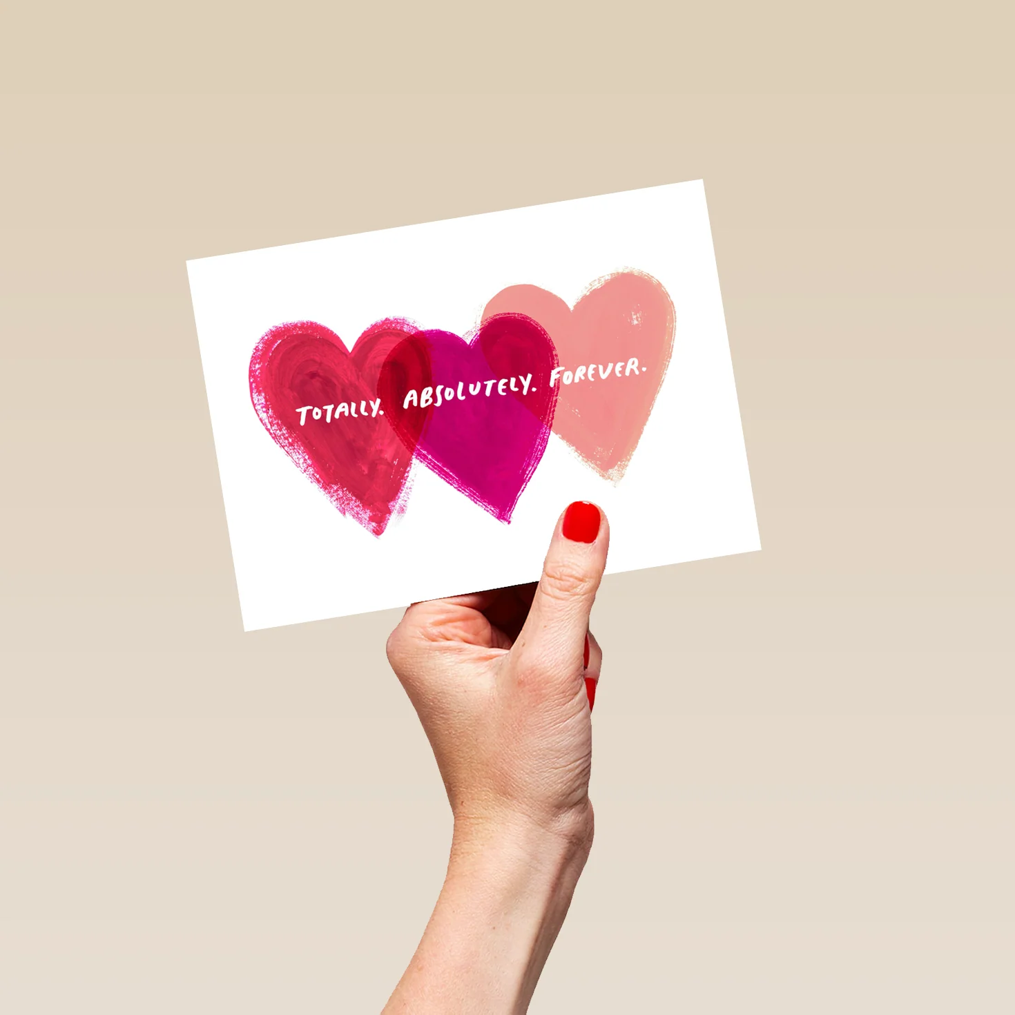 Personalised Lots Of Hearts For You Card - Image 5
