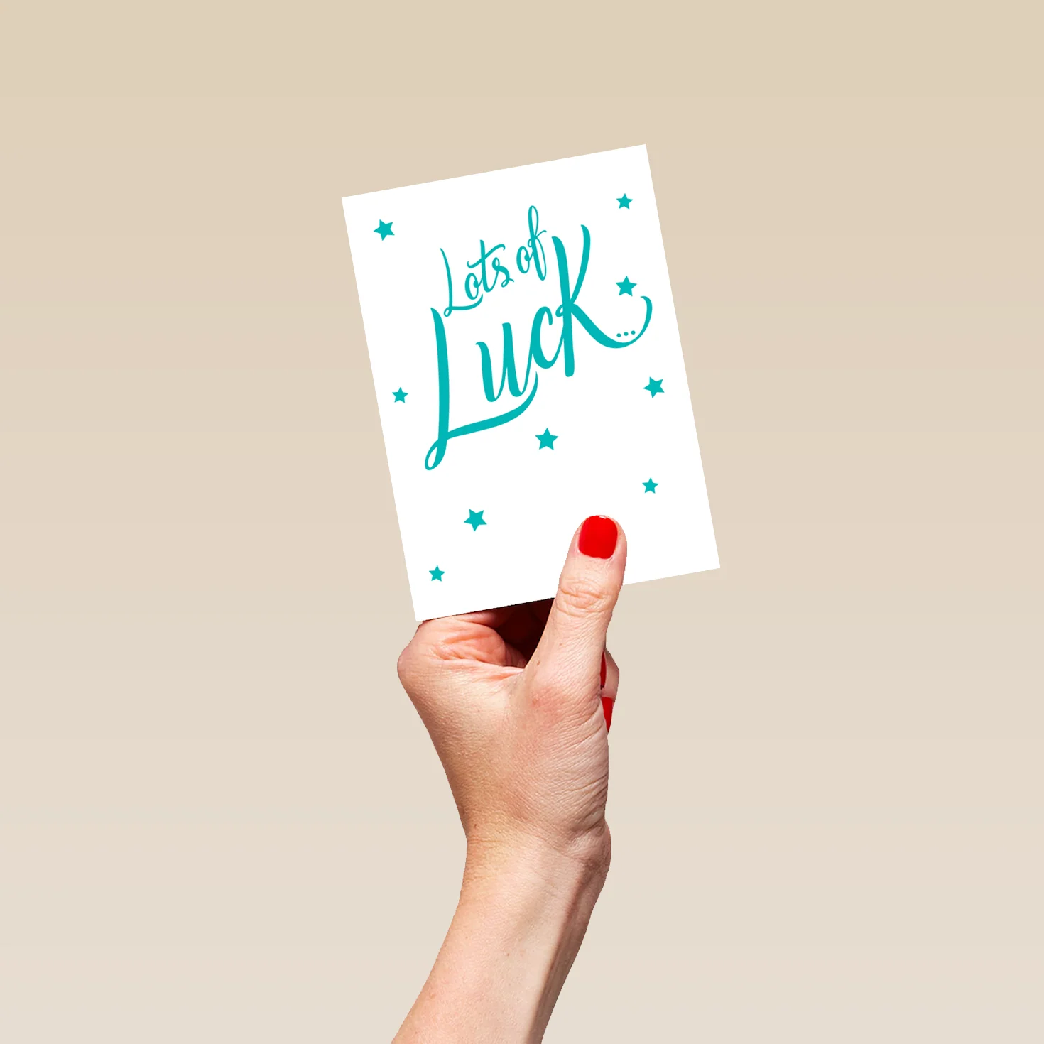 Personalised Lots Of Luck Card - Image 4