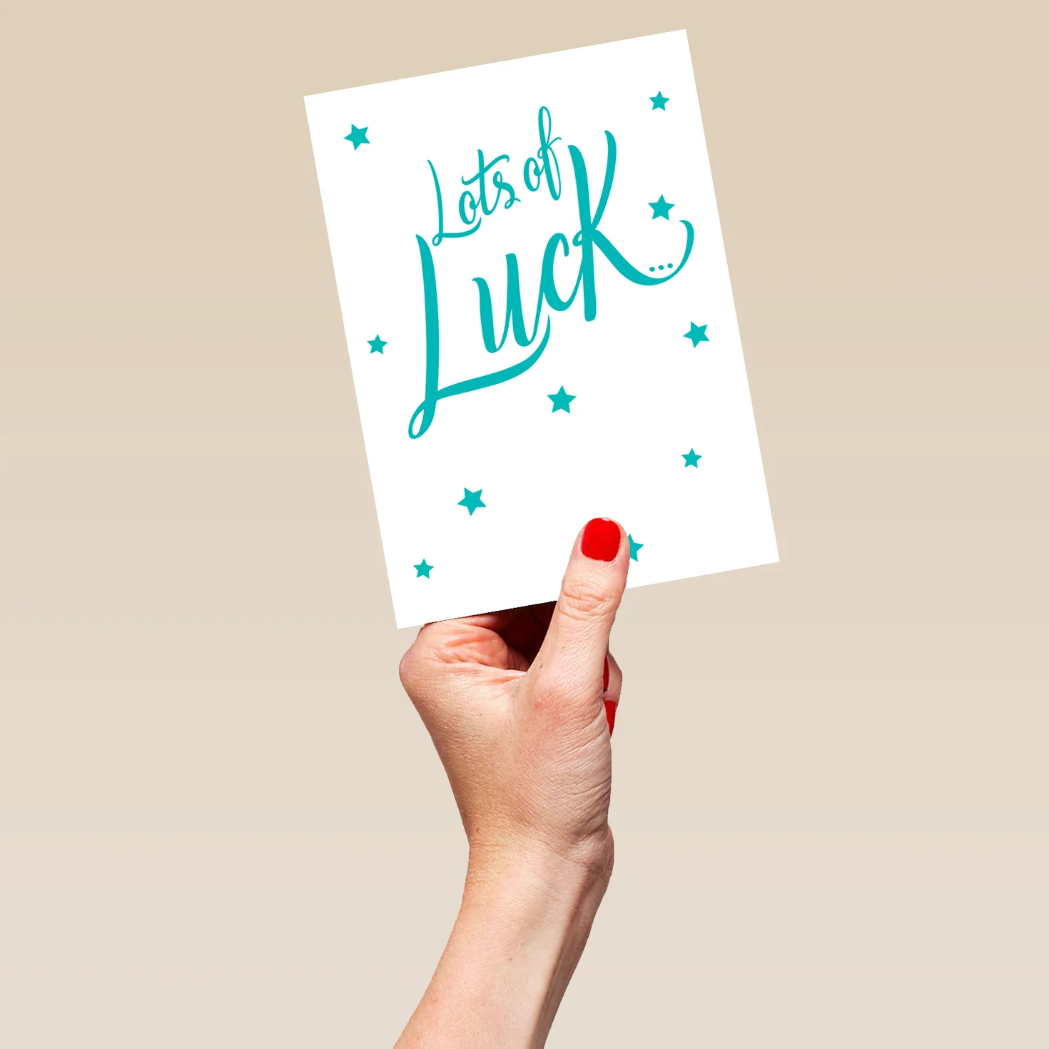 Personalised Lots Of Luck Card - Image 5