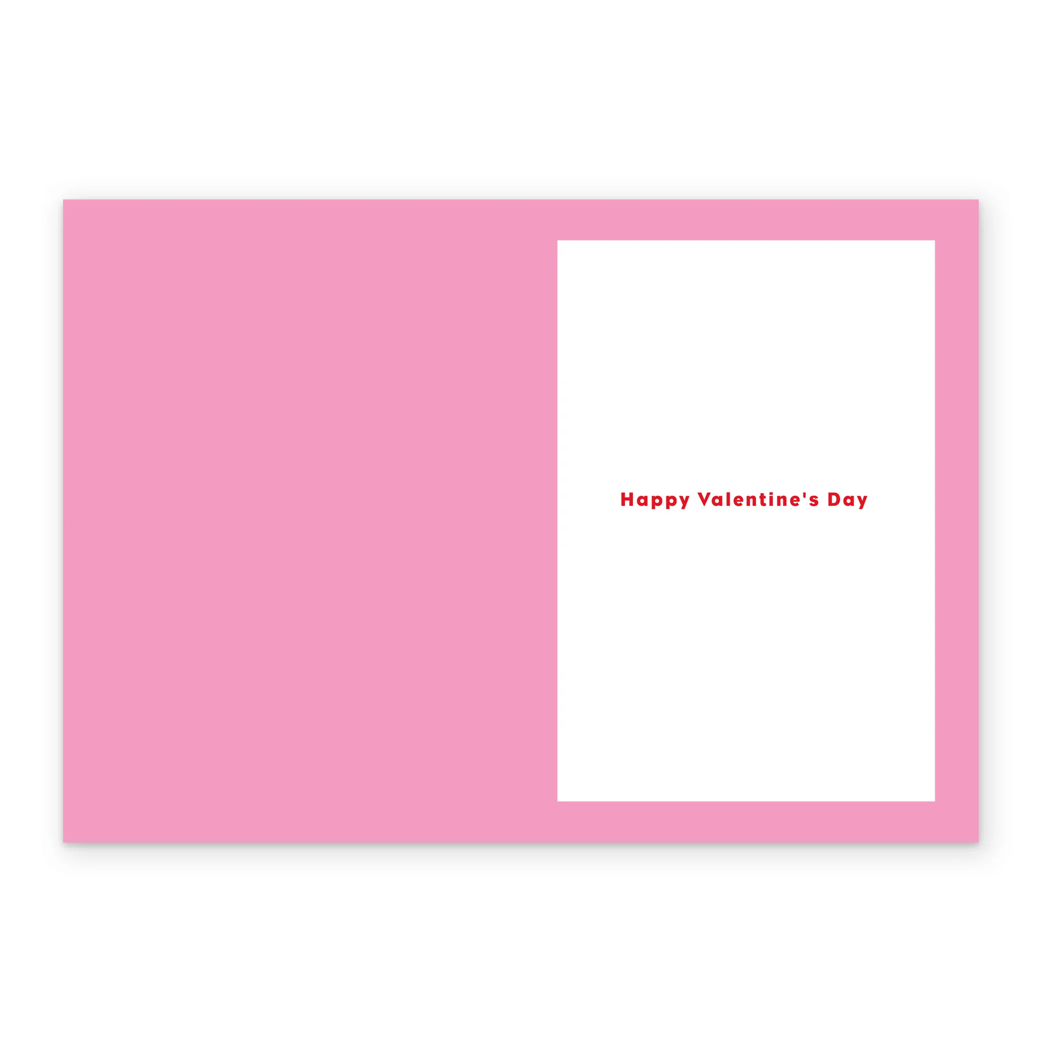 Personalised Love Eat Buy Friend Valentine's Day Card - Image 3