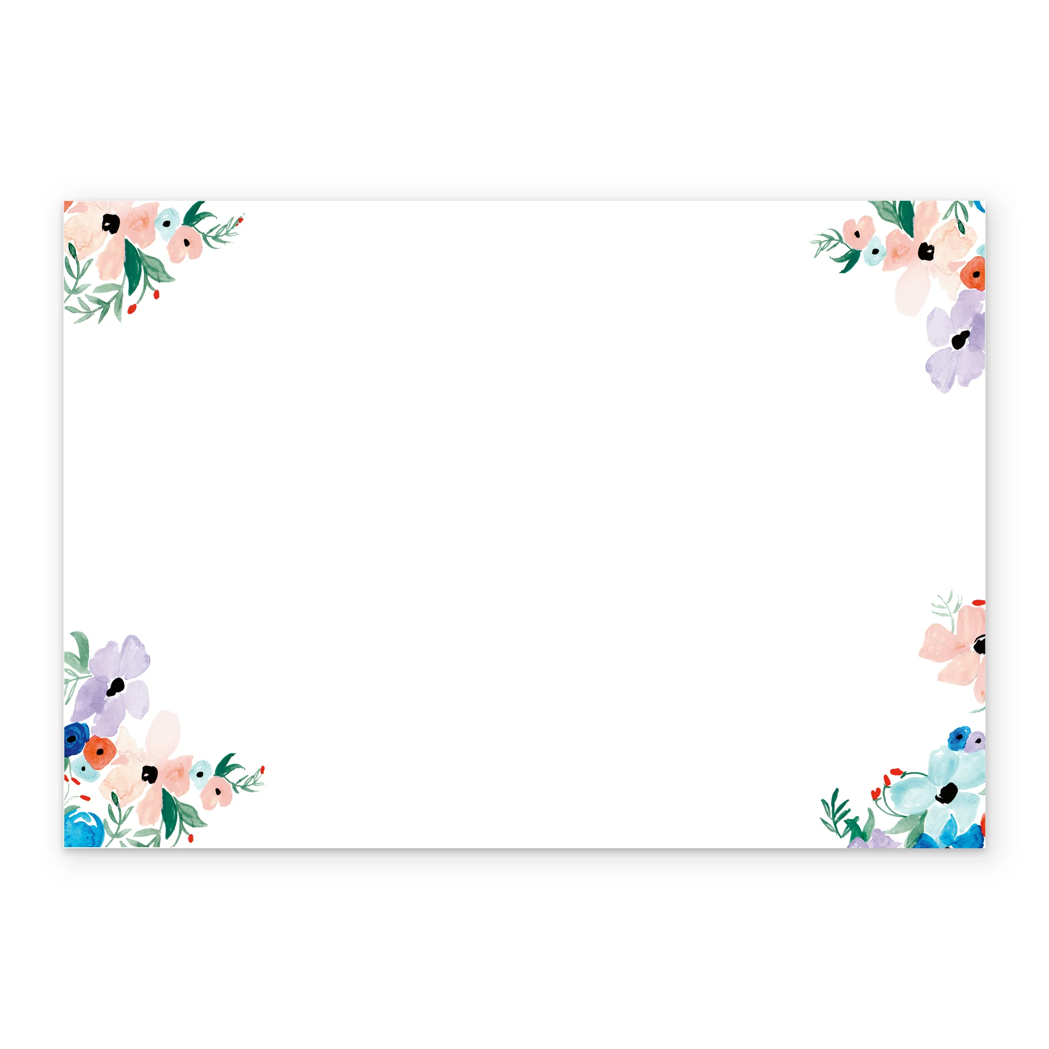 Personalised Love Heart Floral Card For Sister - Image 3