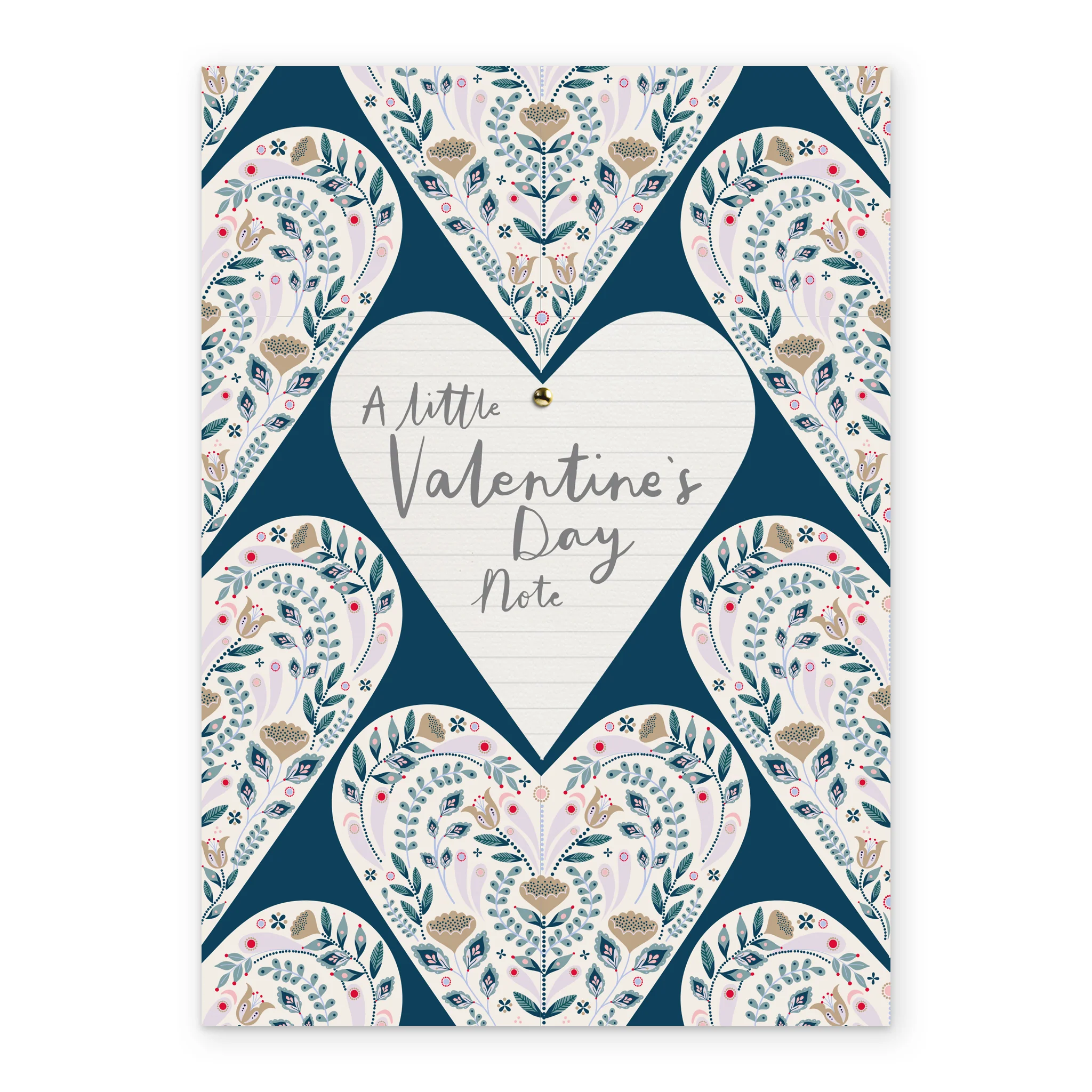 Personalised Love Hearts & Mandala Valentine's Day Card - Image 2