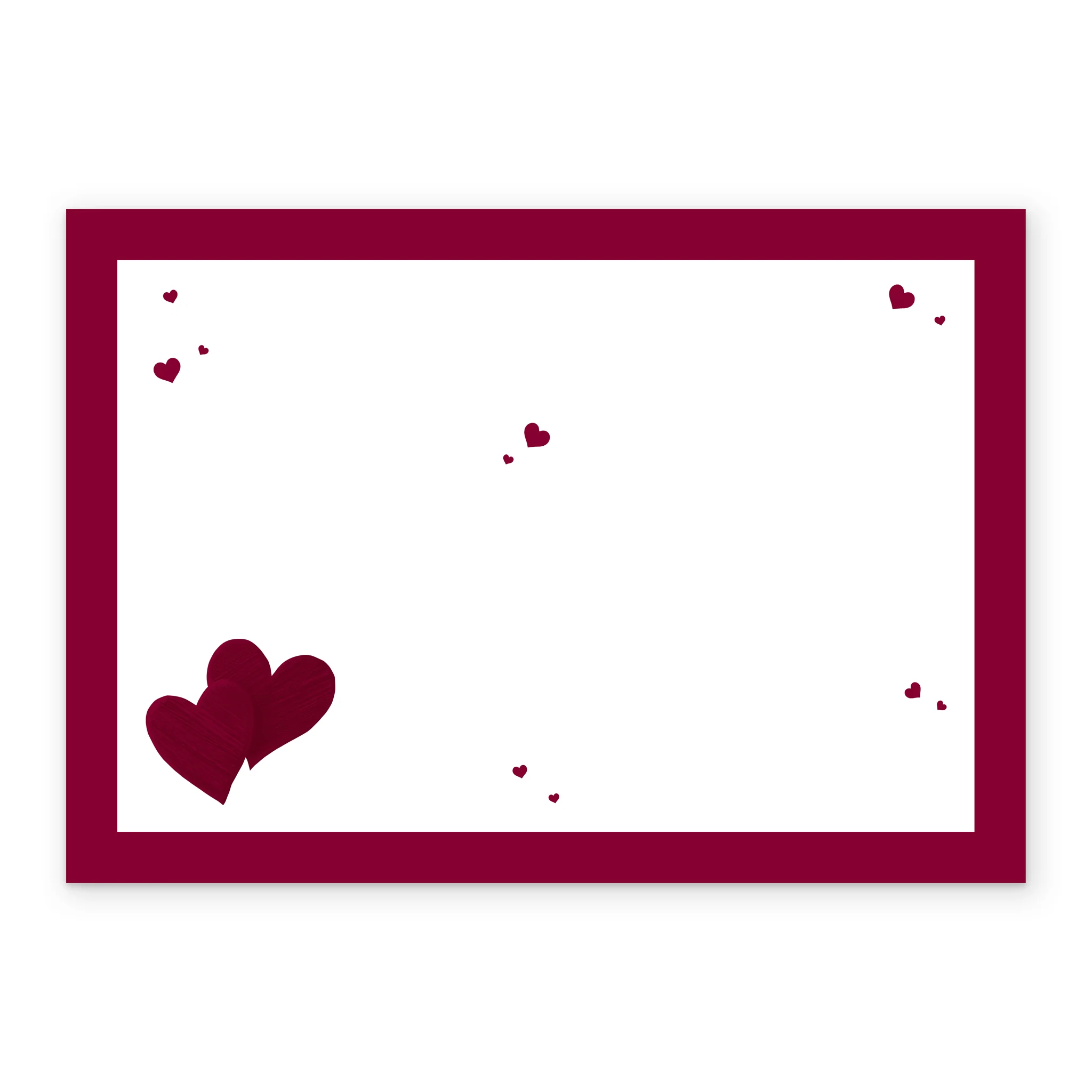 Personalised Love Hearts Valentine's Day Photo Upload Card for Him - Image 3
