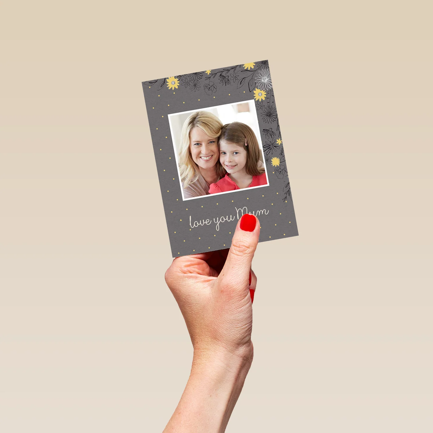 Personalised Love Mum Photo Card - Image 4
