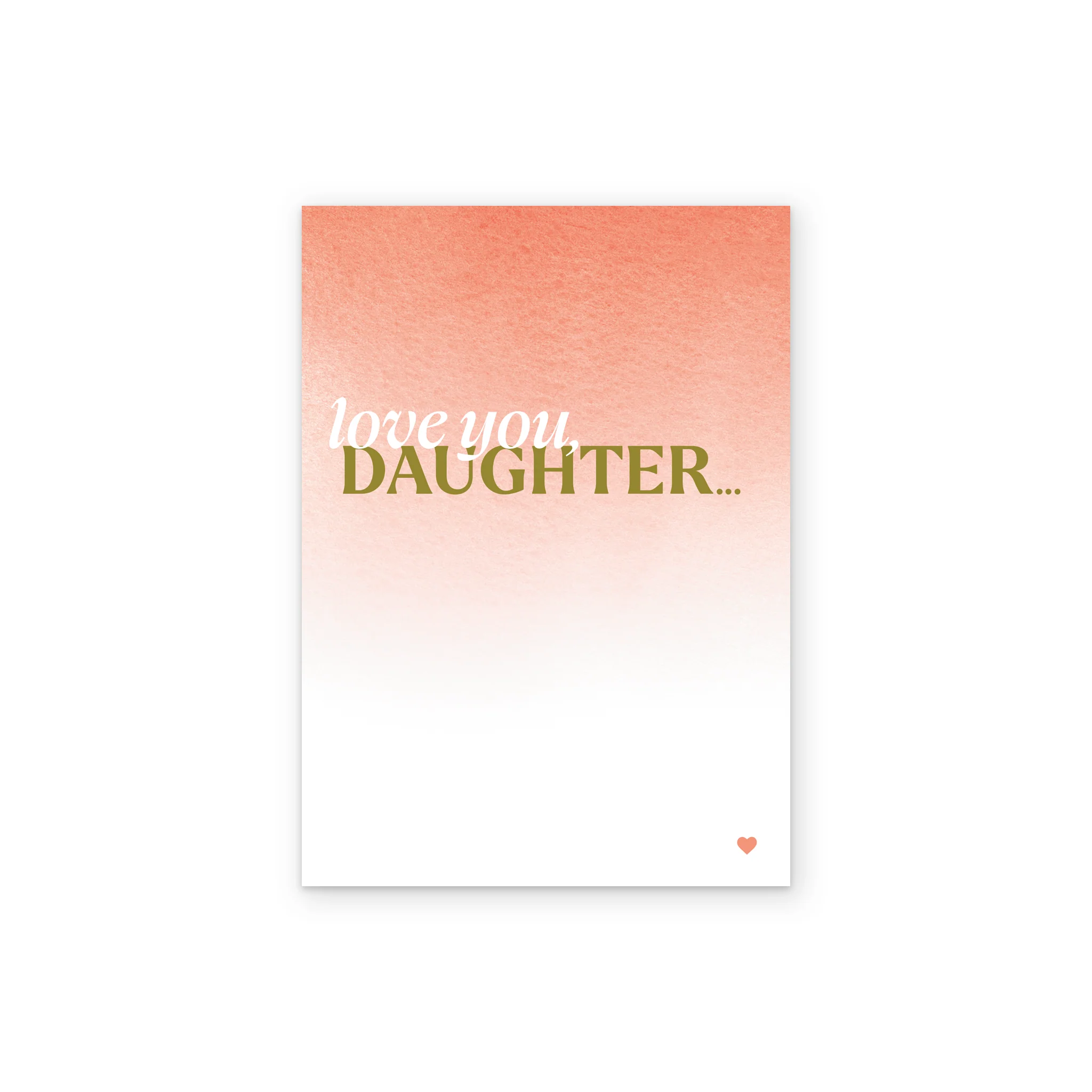 Personalised 'Love You, Daughter' Birthday Card - Image 2