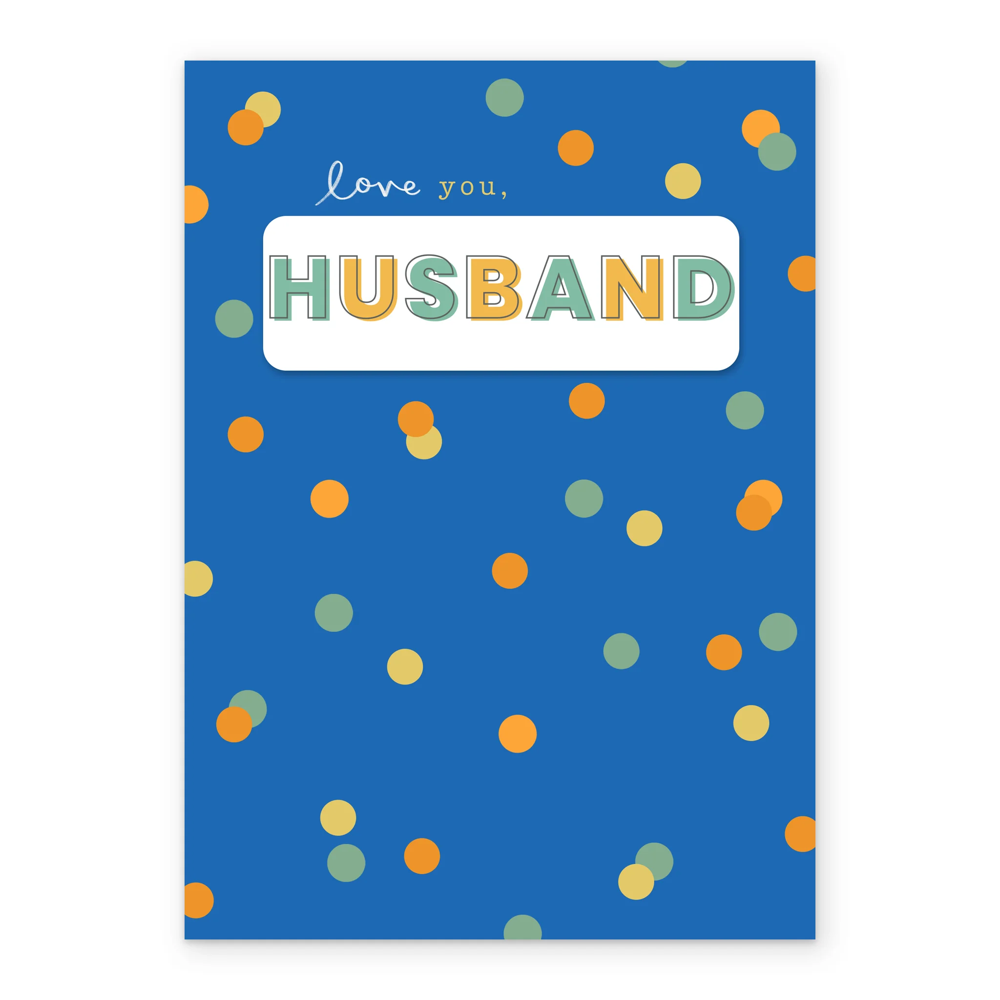 Personalised Love You Husband Birthday Card - Image 2