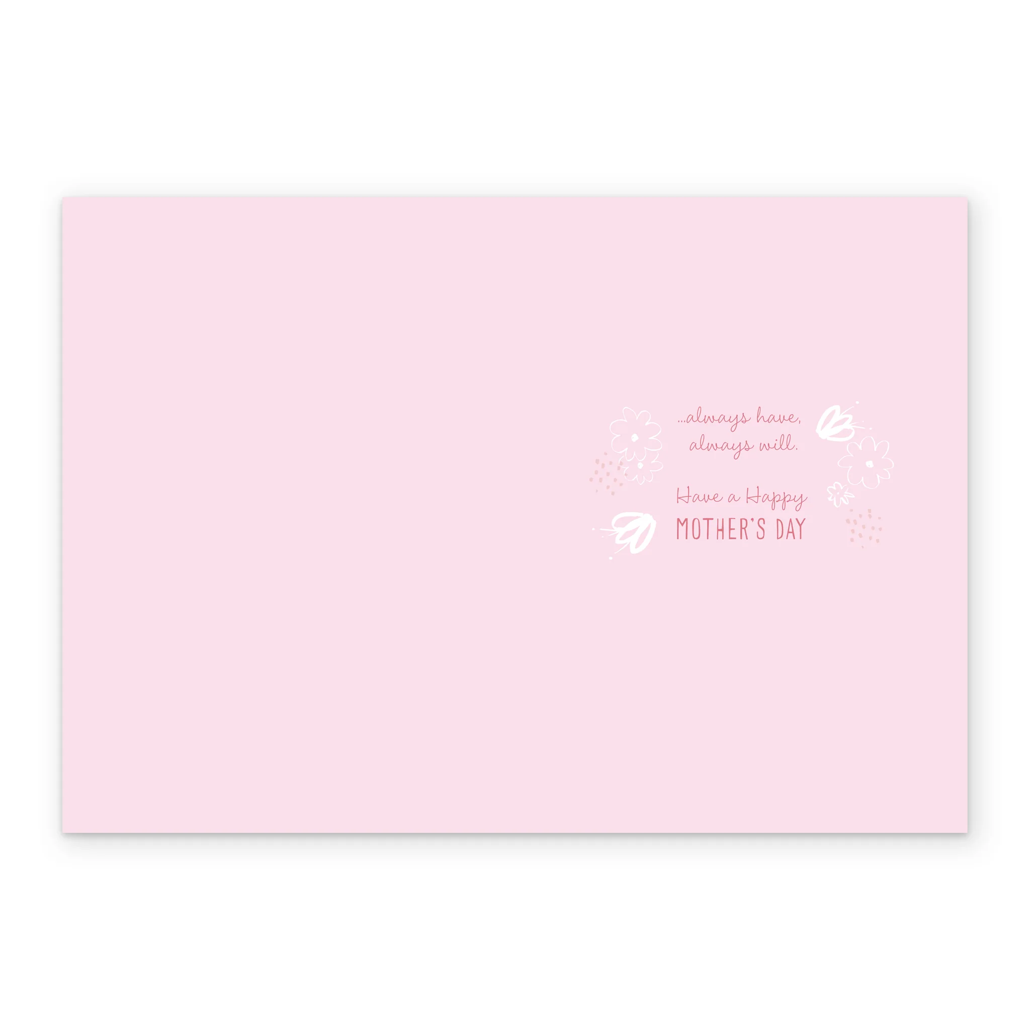 Personalised Love You Mum Flowers Mother's Day Photo Upload Card - Image 3