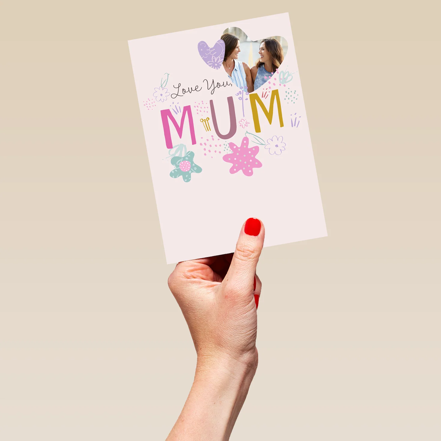 Personalised Love You Mum Photo Card - Image 5
