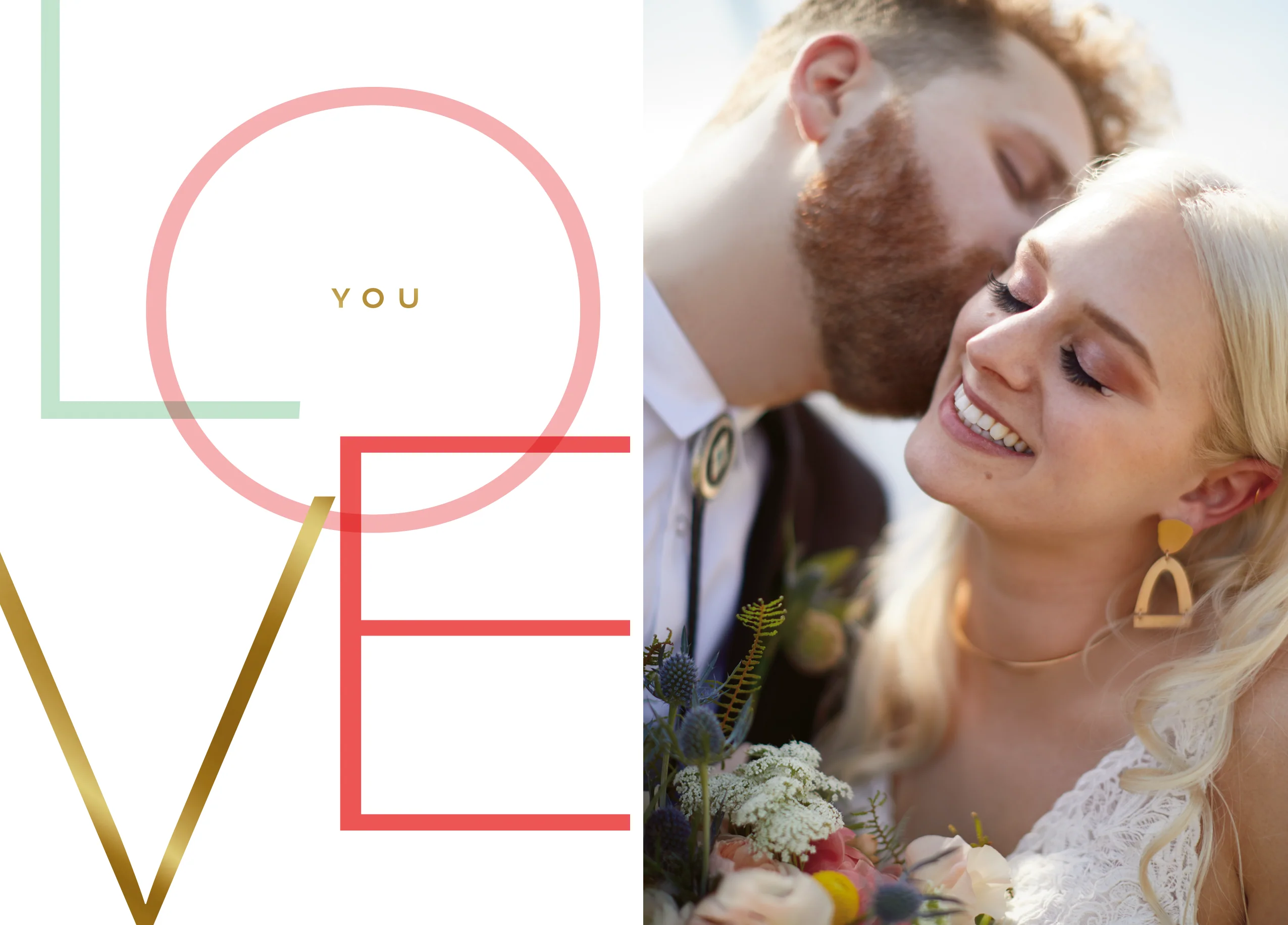 Personalised 'Love You' Photo Upload Valentine's Day Card