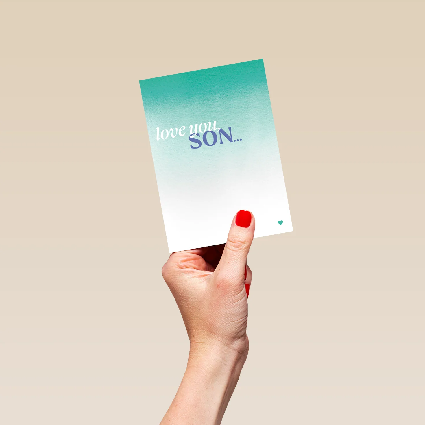 Personalised 'Love You, Son' Birthday Card - Image 4