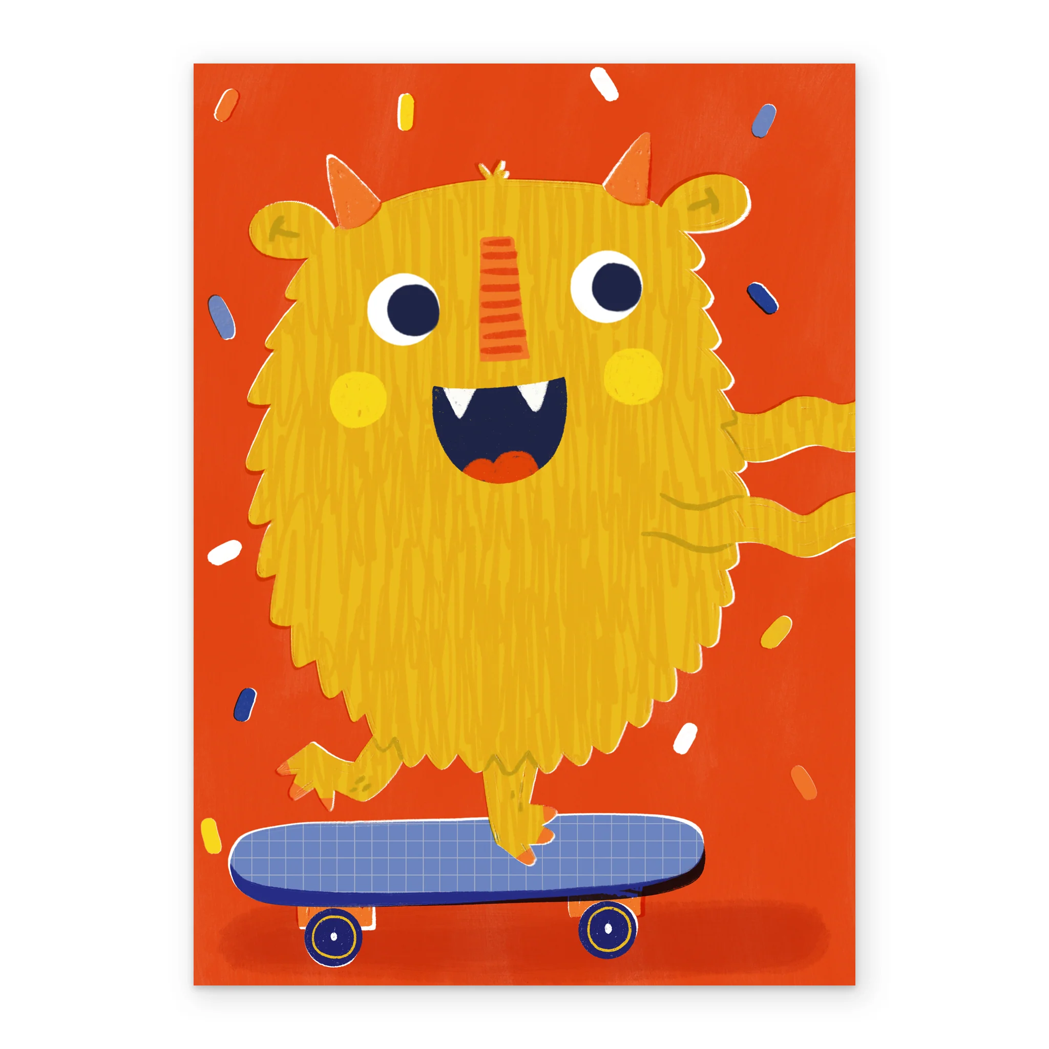 Personalised Make A Wish Monster Kids Birthday Card - Image 2