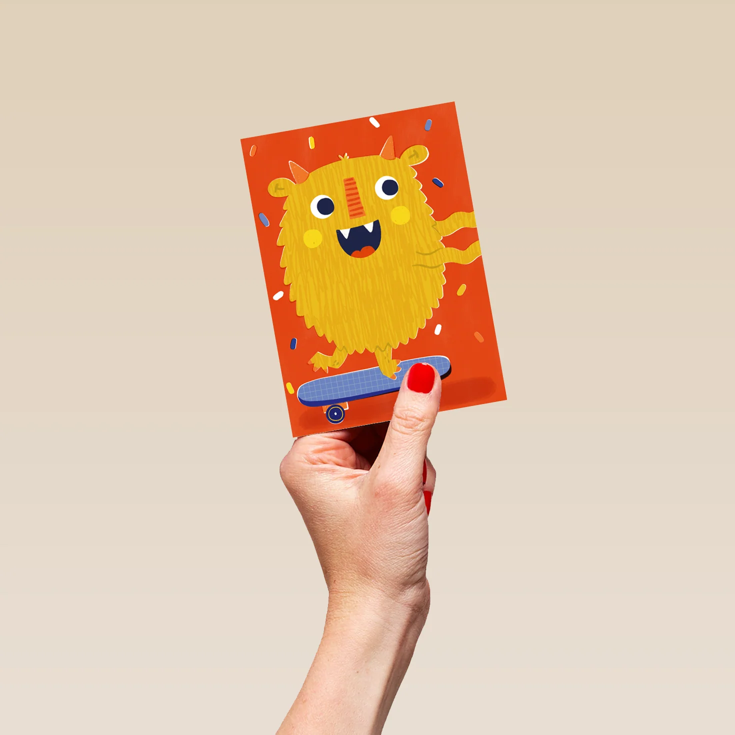 Personalised Make A Wish Monster Kids Birthday Card - Image 4