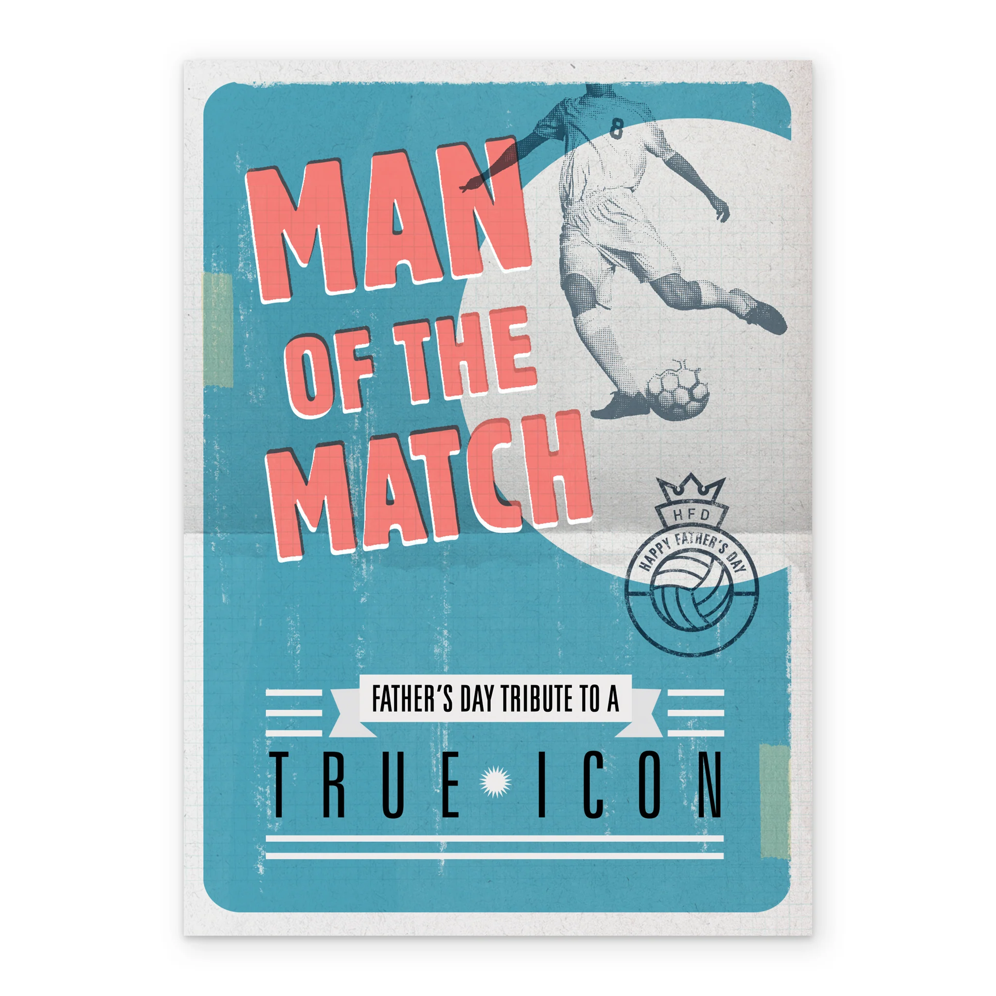 Personalised Man Of The Match Father's Day Card - Image 2