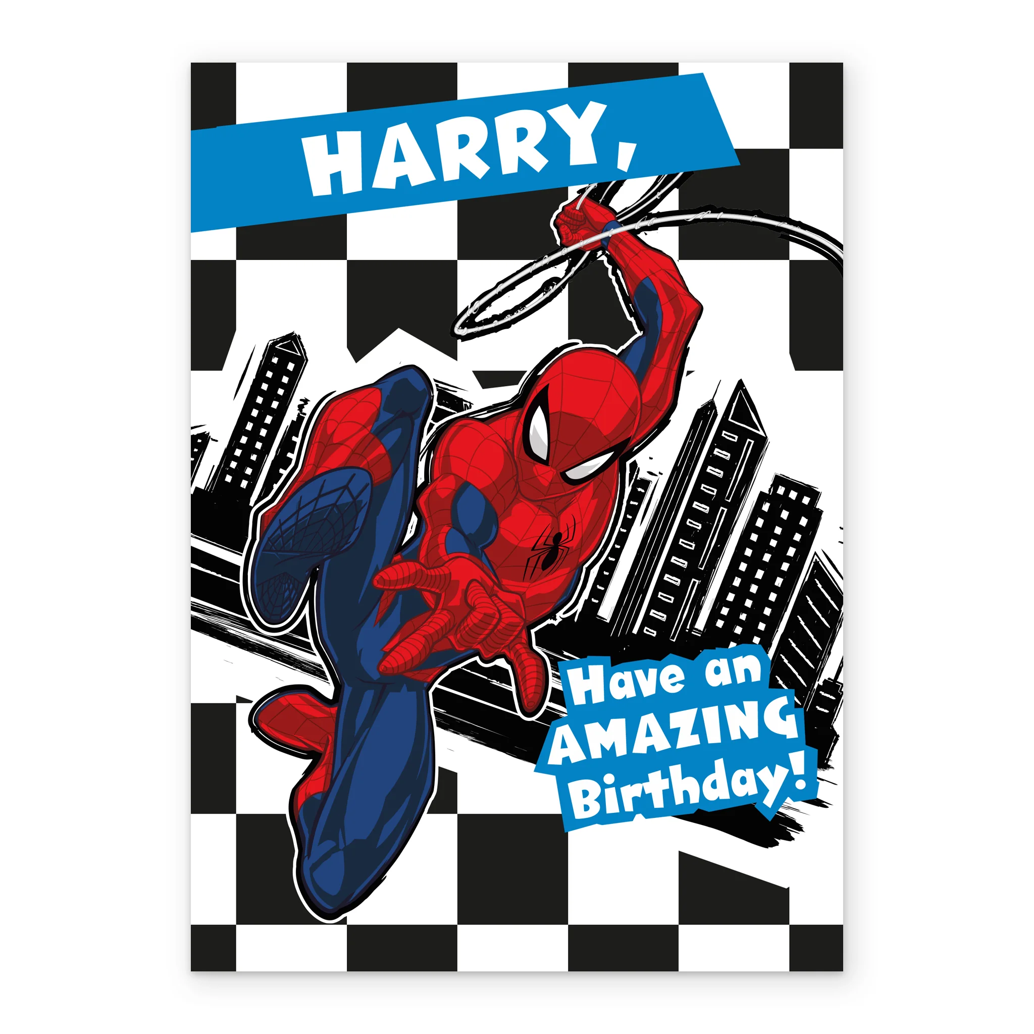 Personalised MARVEL Amazing Spider-Man Birthday Card - Image 2