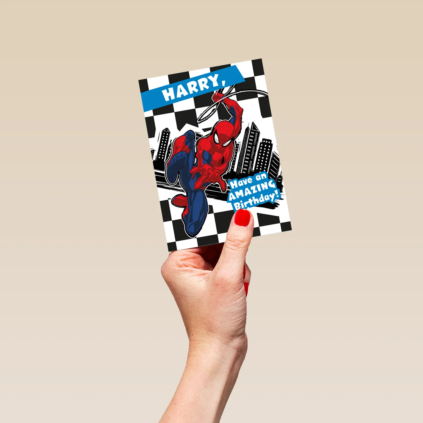 Personalised MARVEL Amazing Spider-Man Birthday Card - Image 4