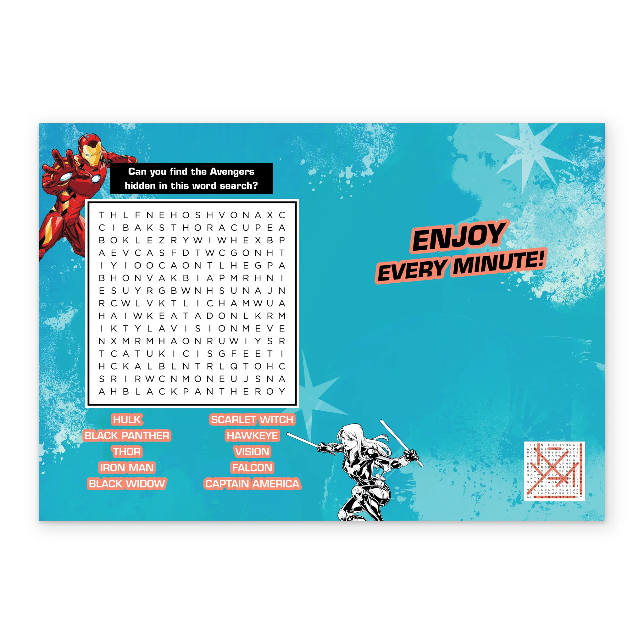 Personalised MARVEL Avengers Birthday Card For Cousin - Image 3